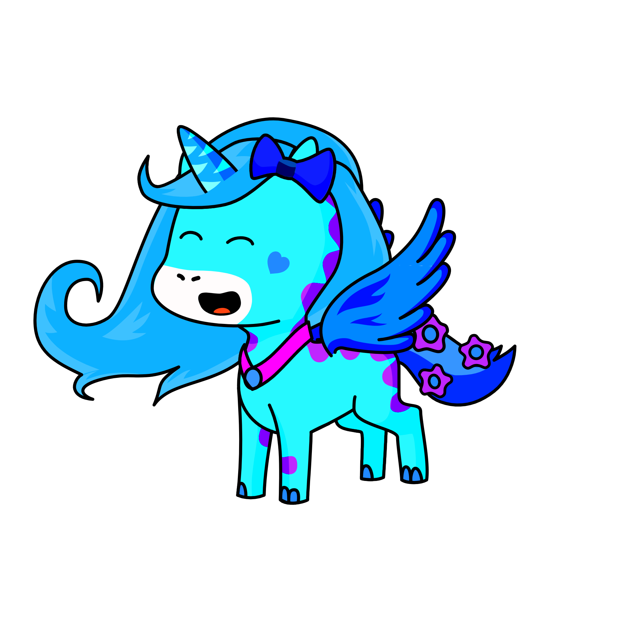 Snows, the unicorn