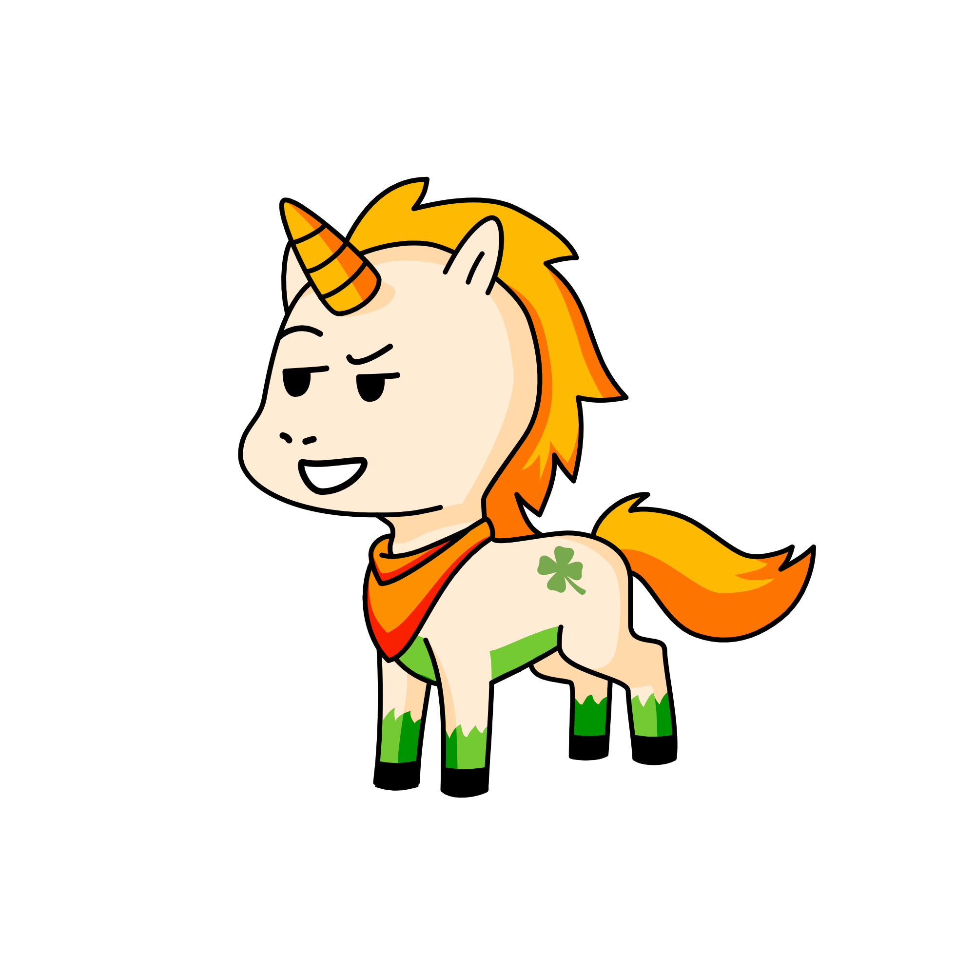 pico from friday night funkin, the unicorn