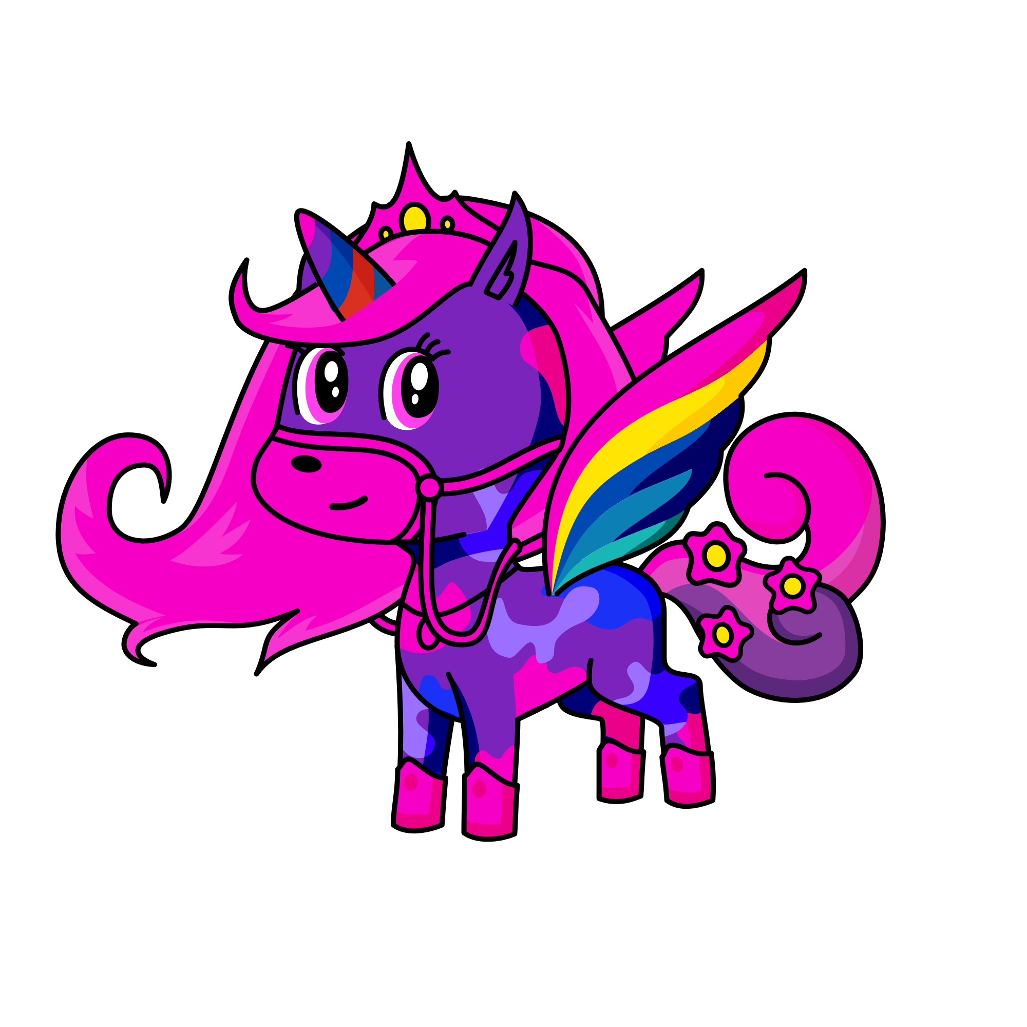 LILLY, the unicorn
