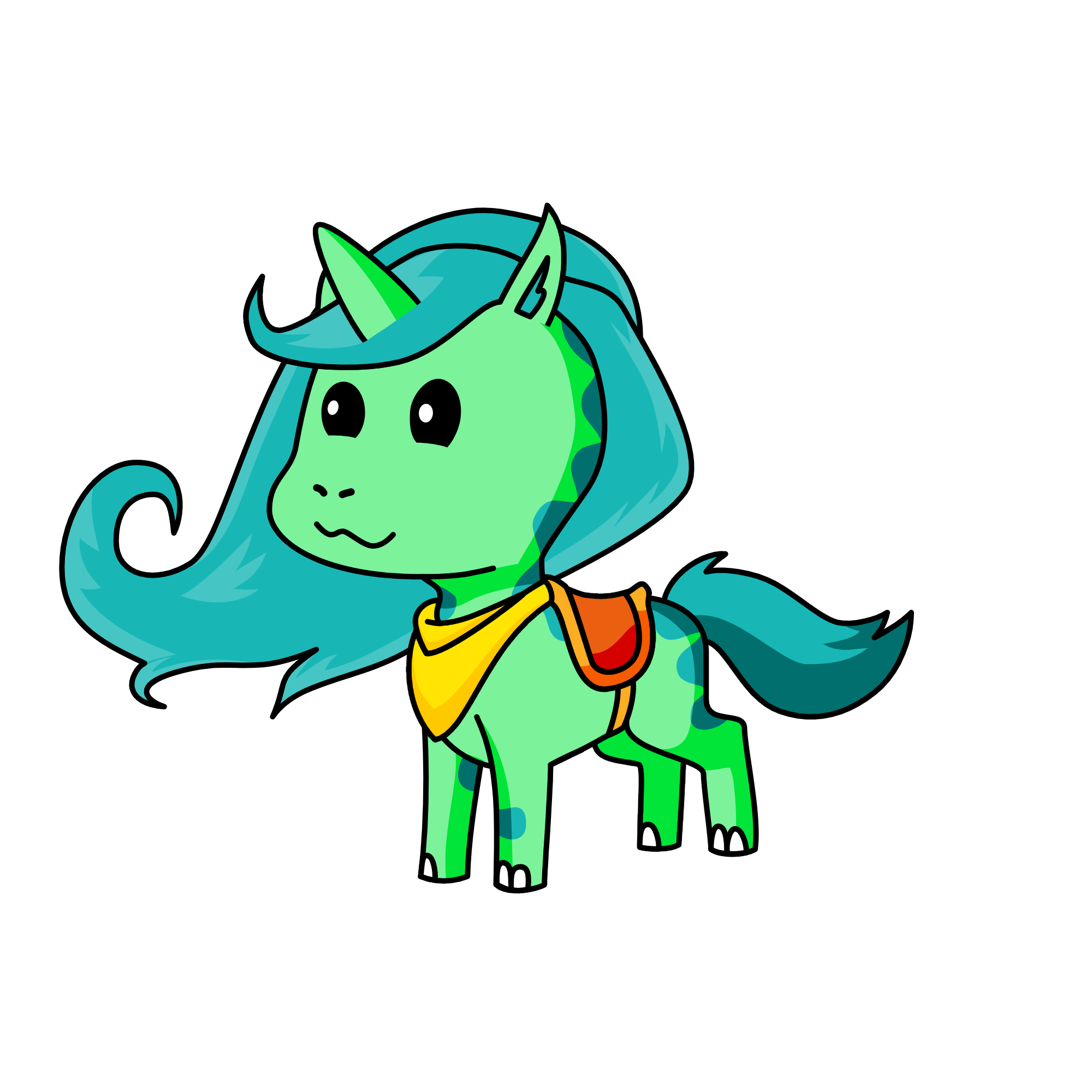 Bammy, the unicorn