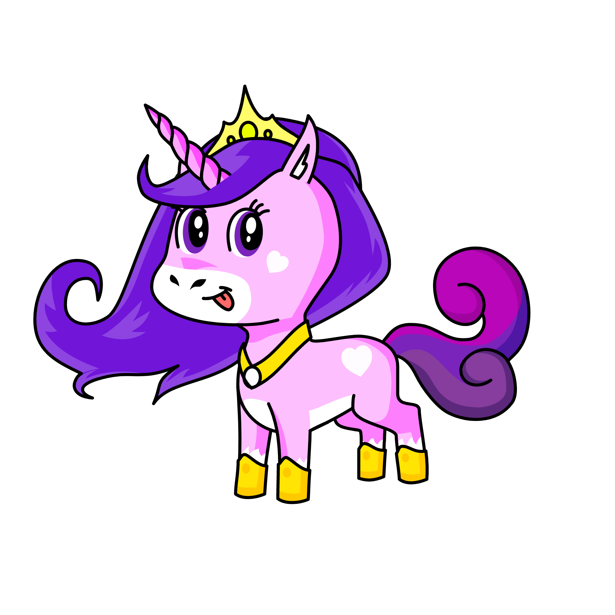 Princess Sharlet, the unicorn