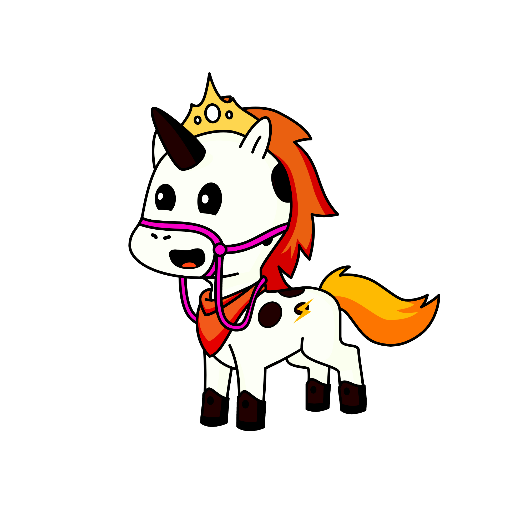 flash, the unicorn
