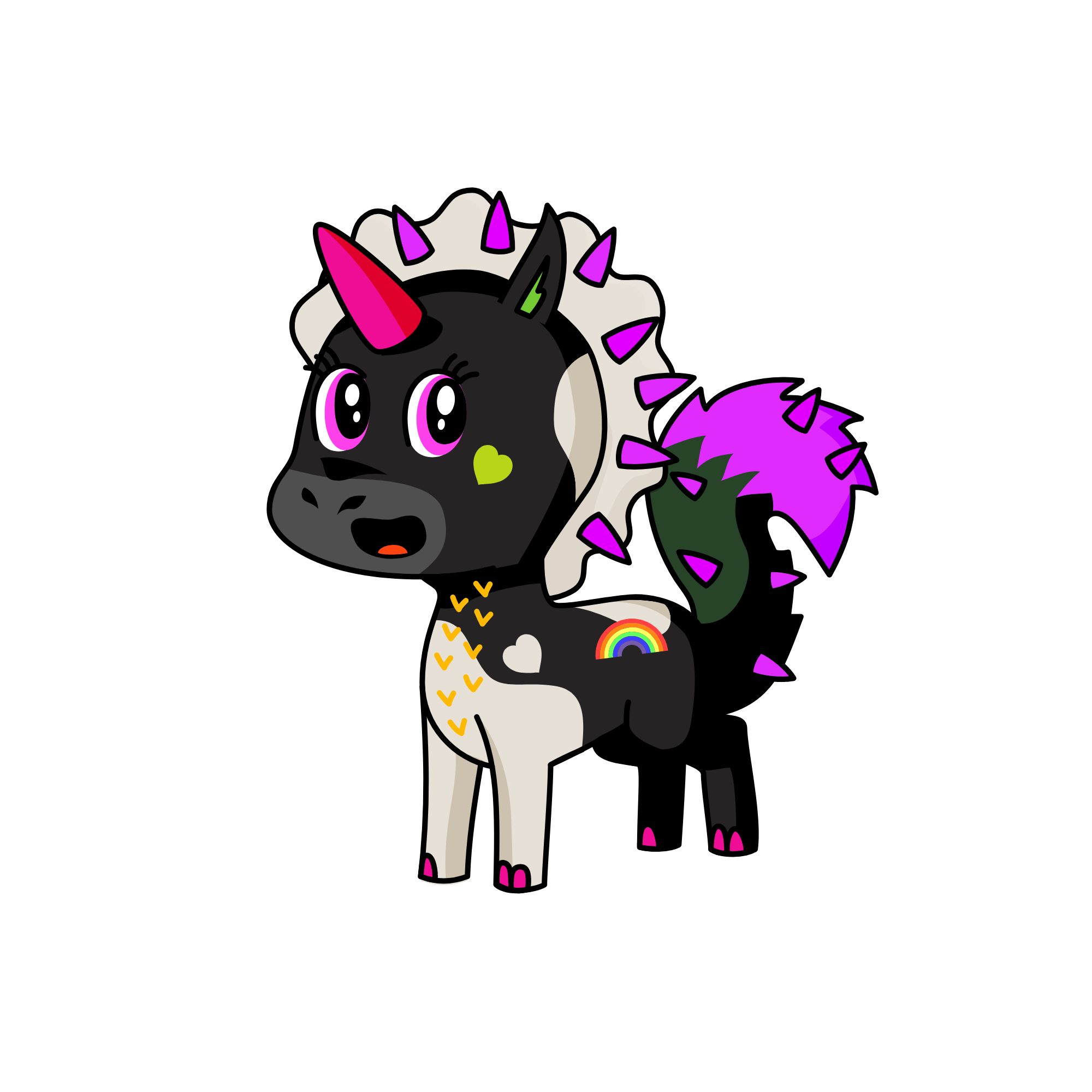 Loly poly, the unicorn