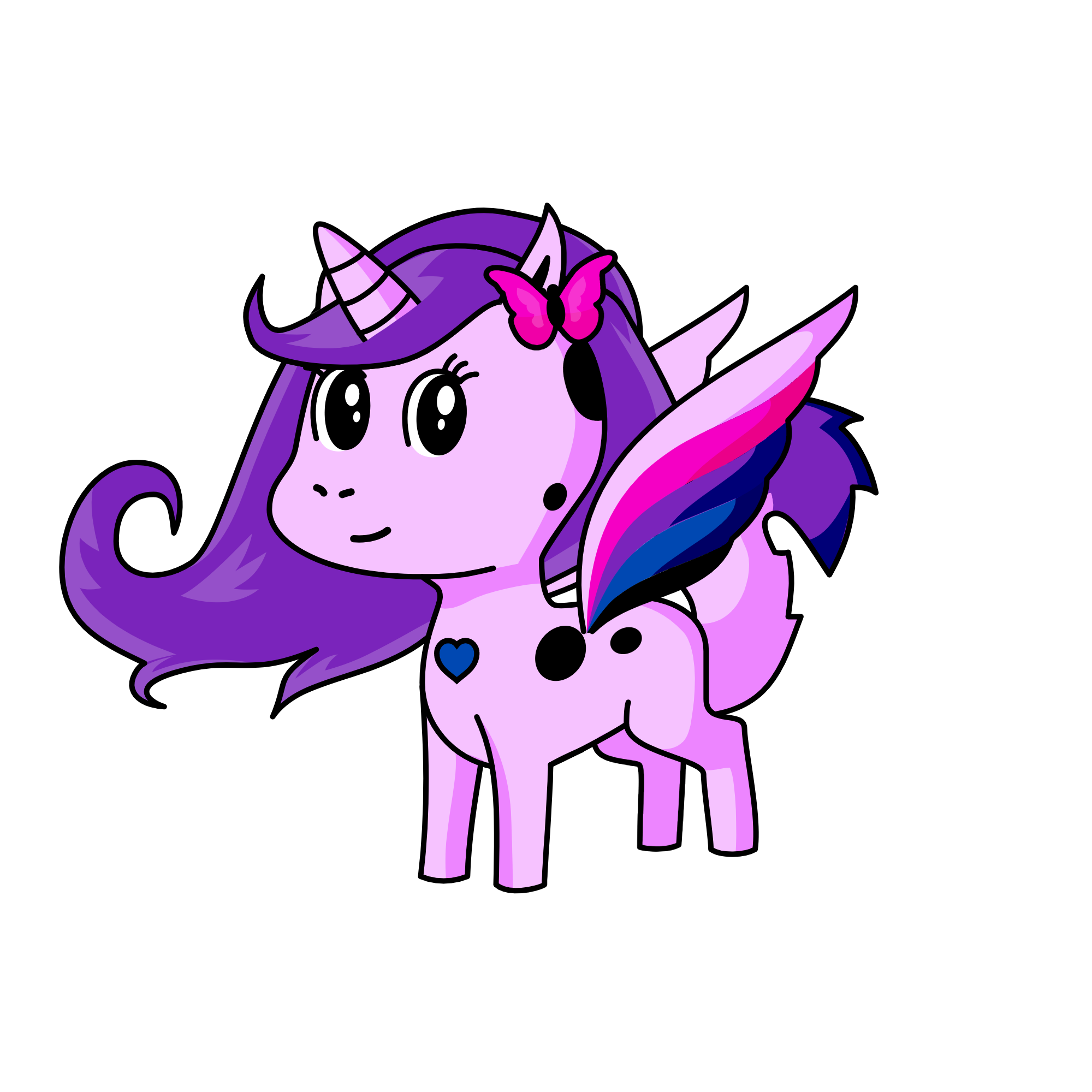 Cotton tail, the unicorn
