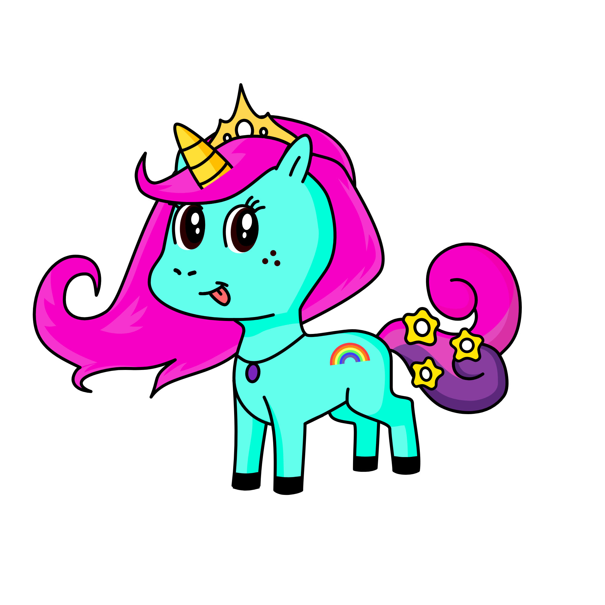 Reina, the unicorn