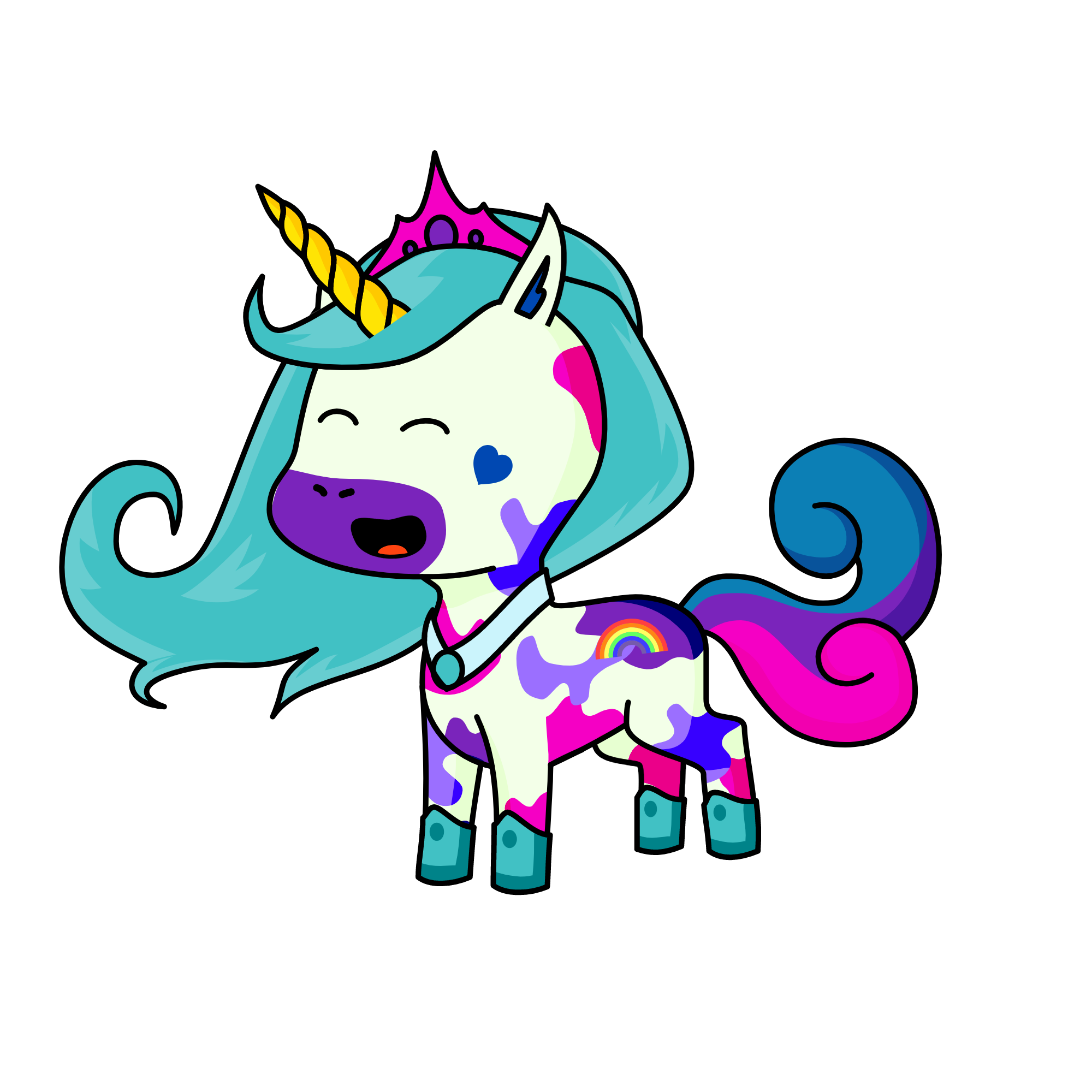 Celestia, the unicorn