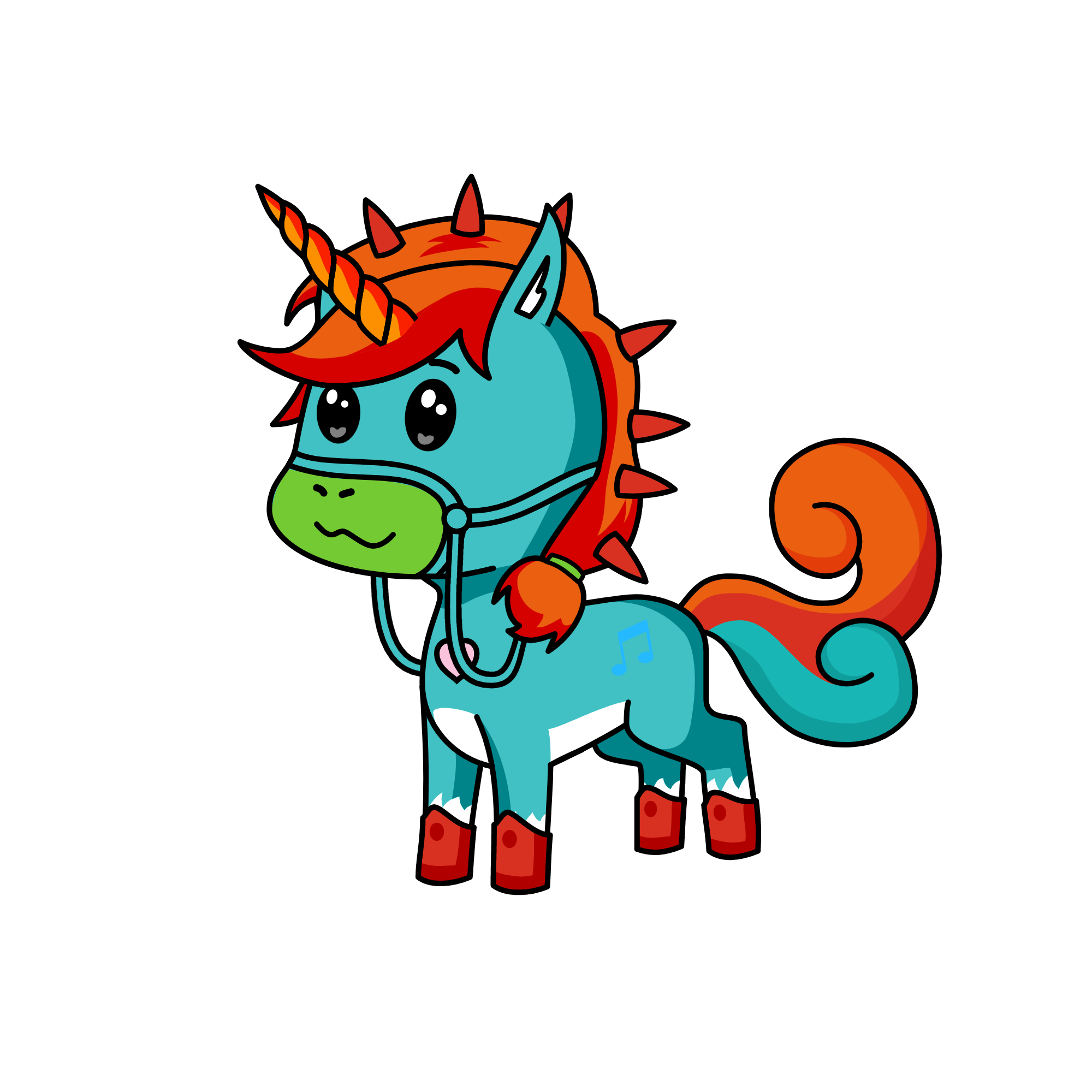 Pixie, the unicorn