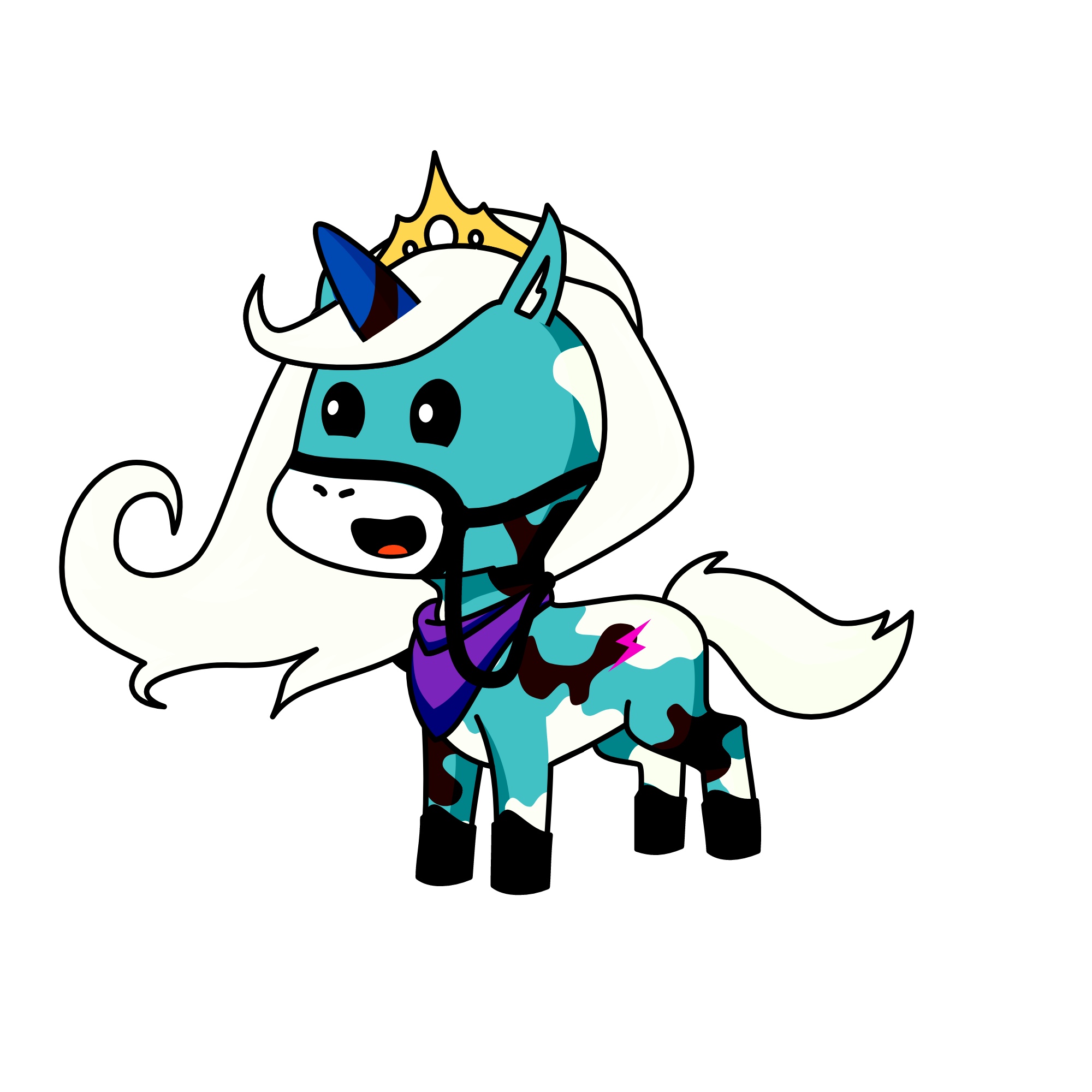 flash, the unicorn