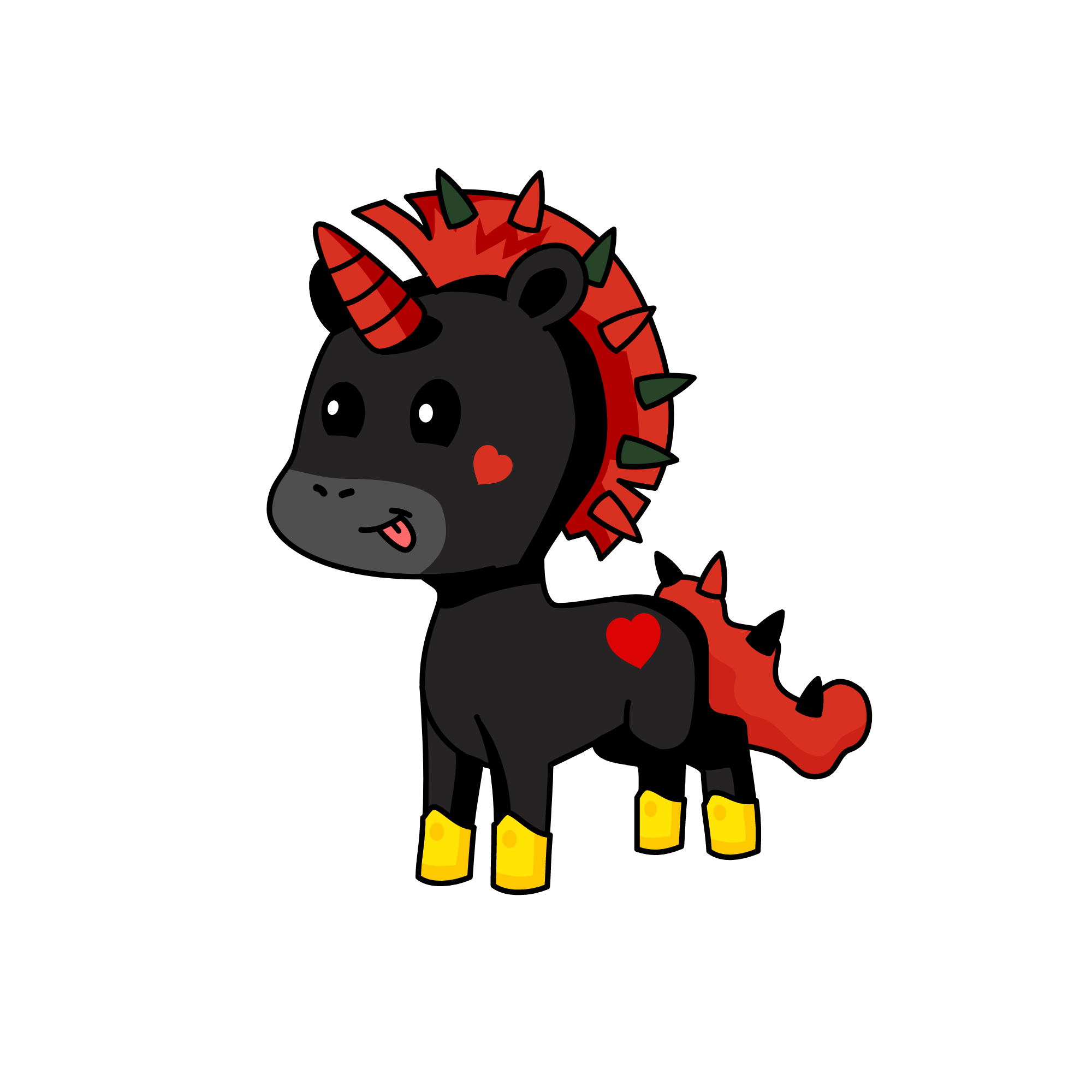 bon bon, the unicorn
