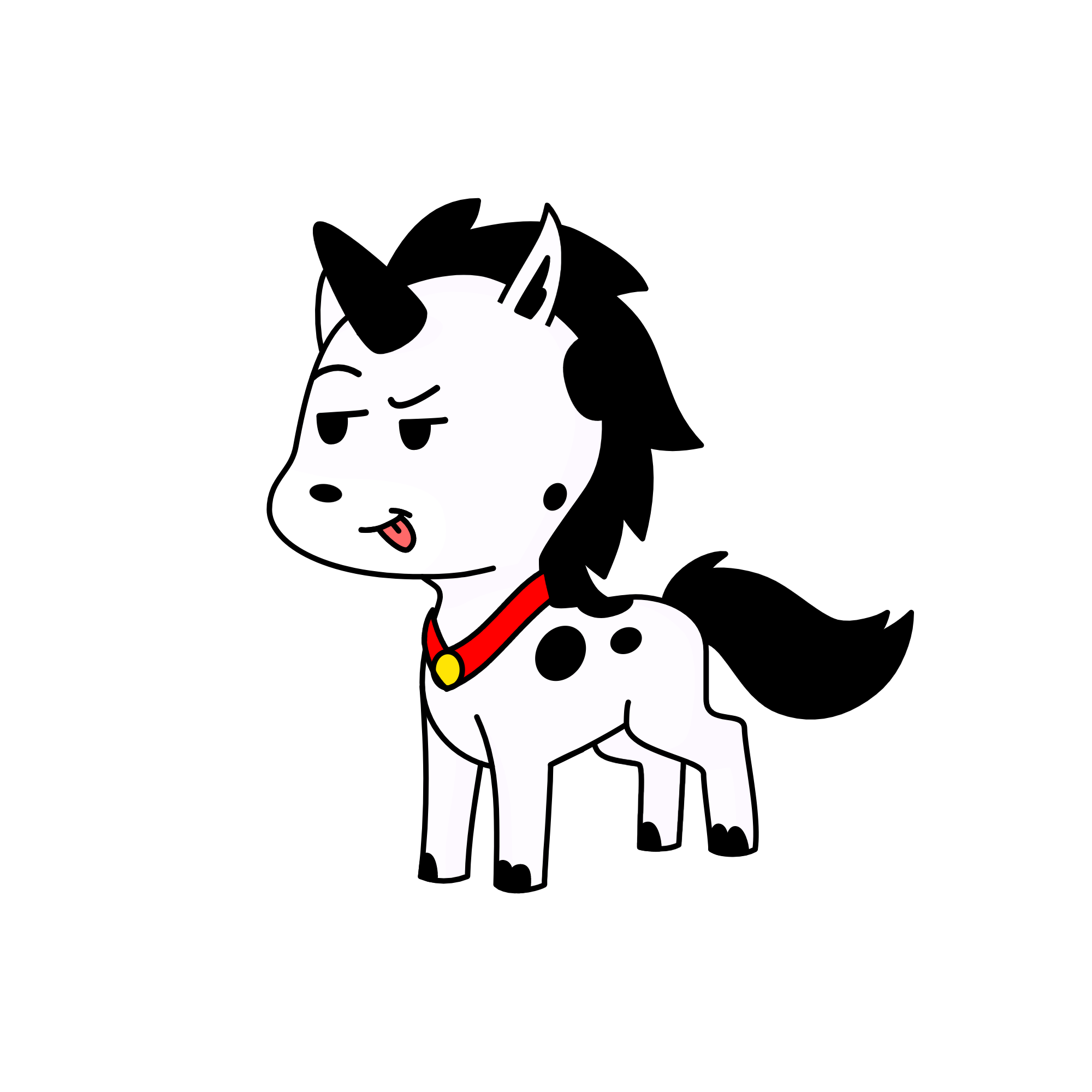 101 damtions, the unicorn