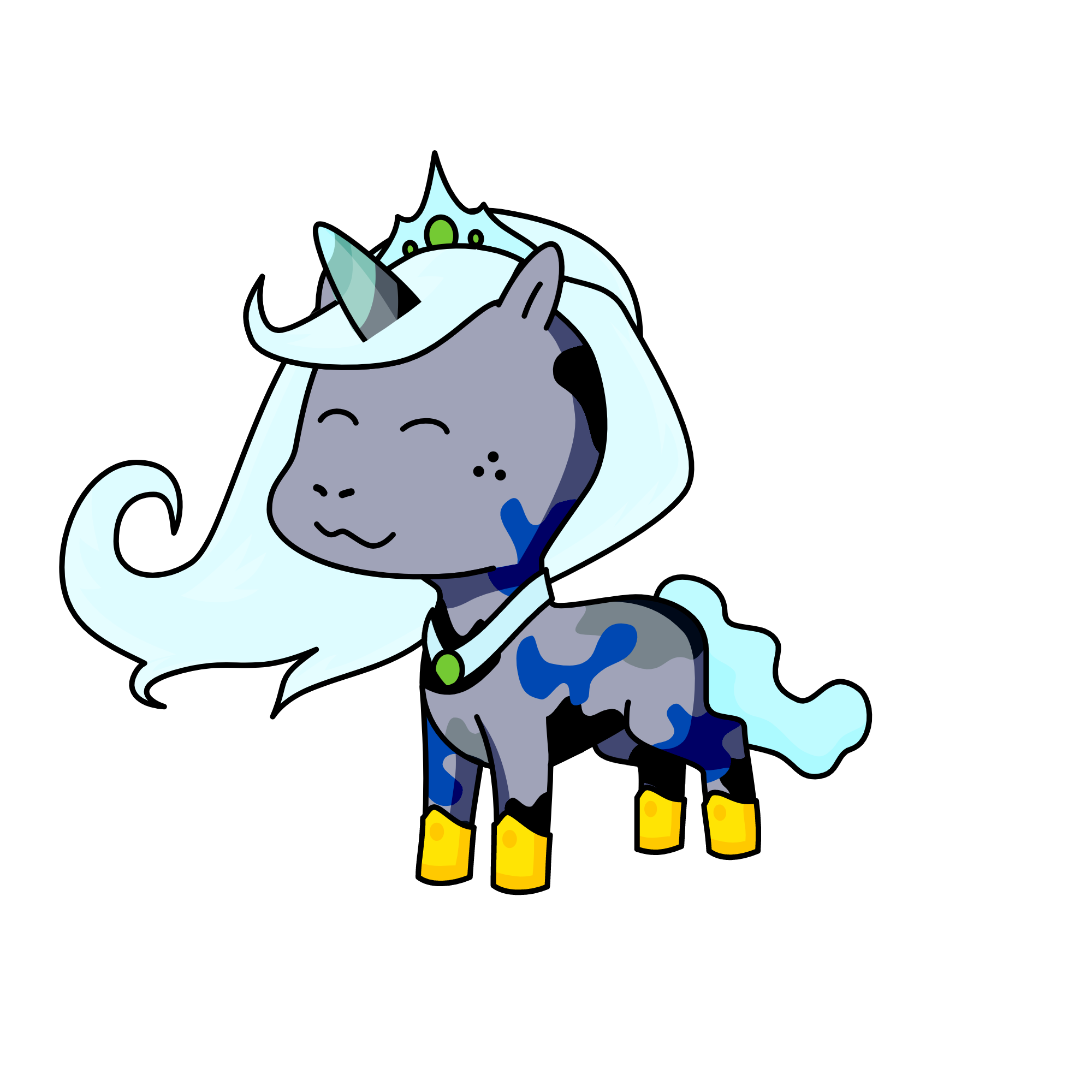 Crystal , the unicorn