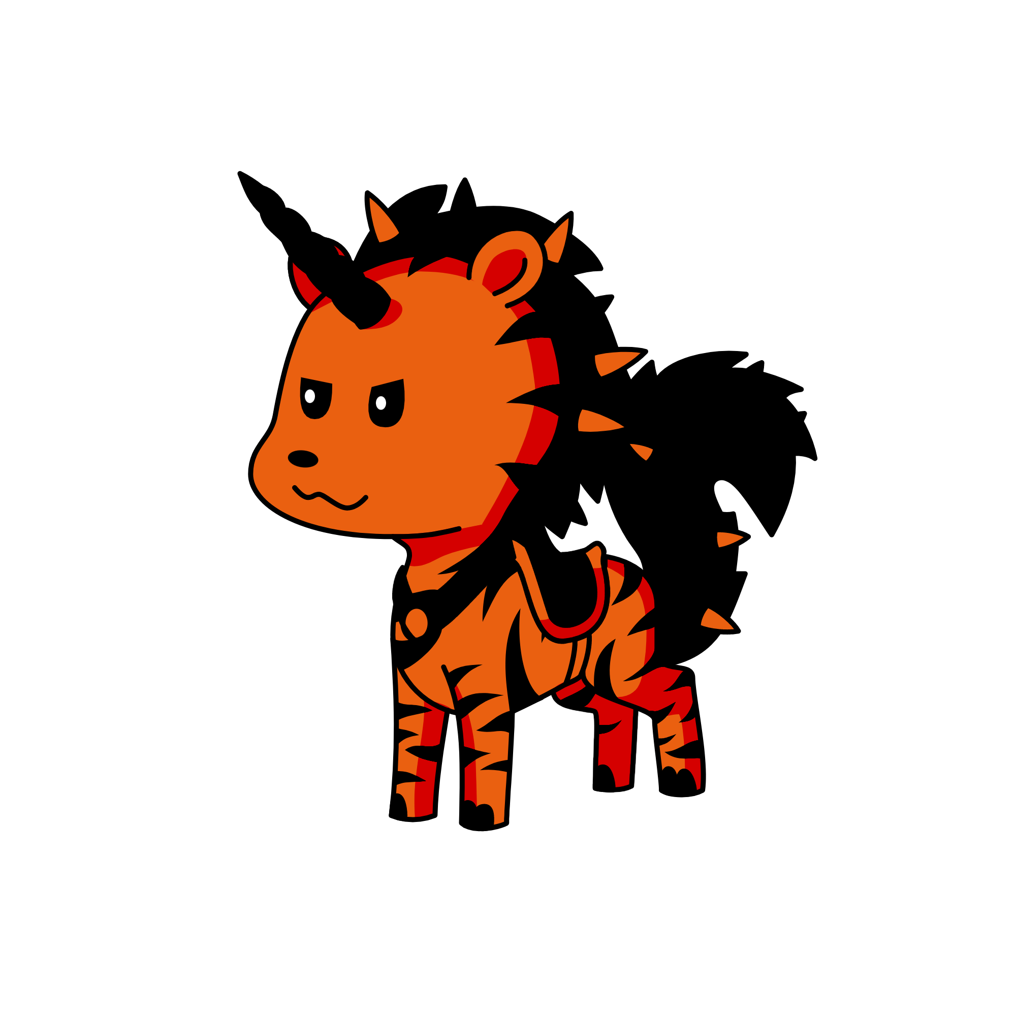tiger , the unicorn