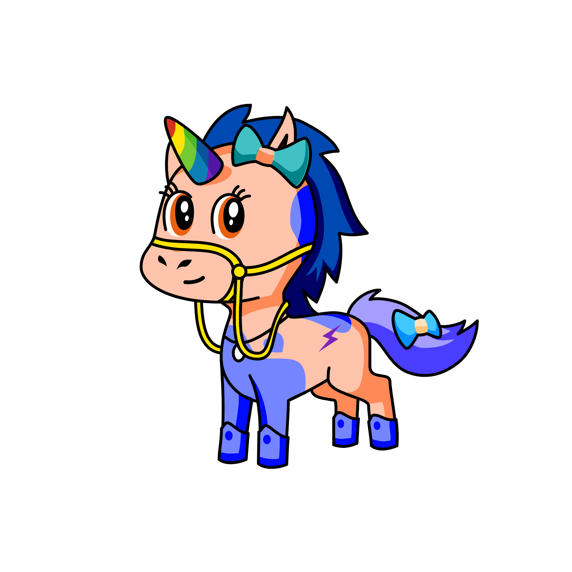 Speedo, the unicorn