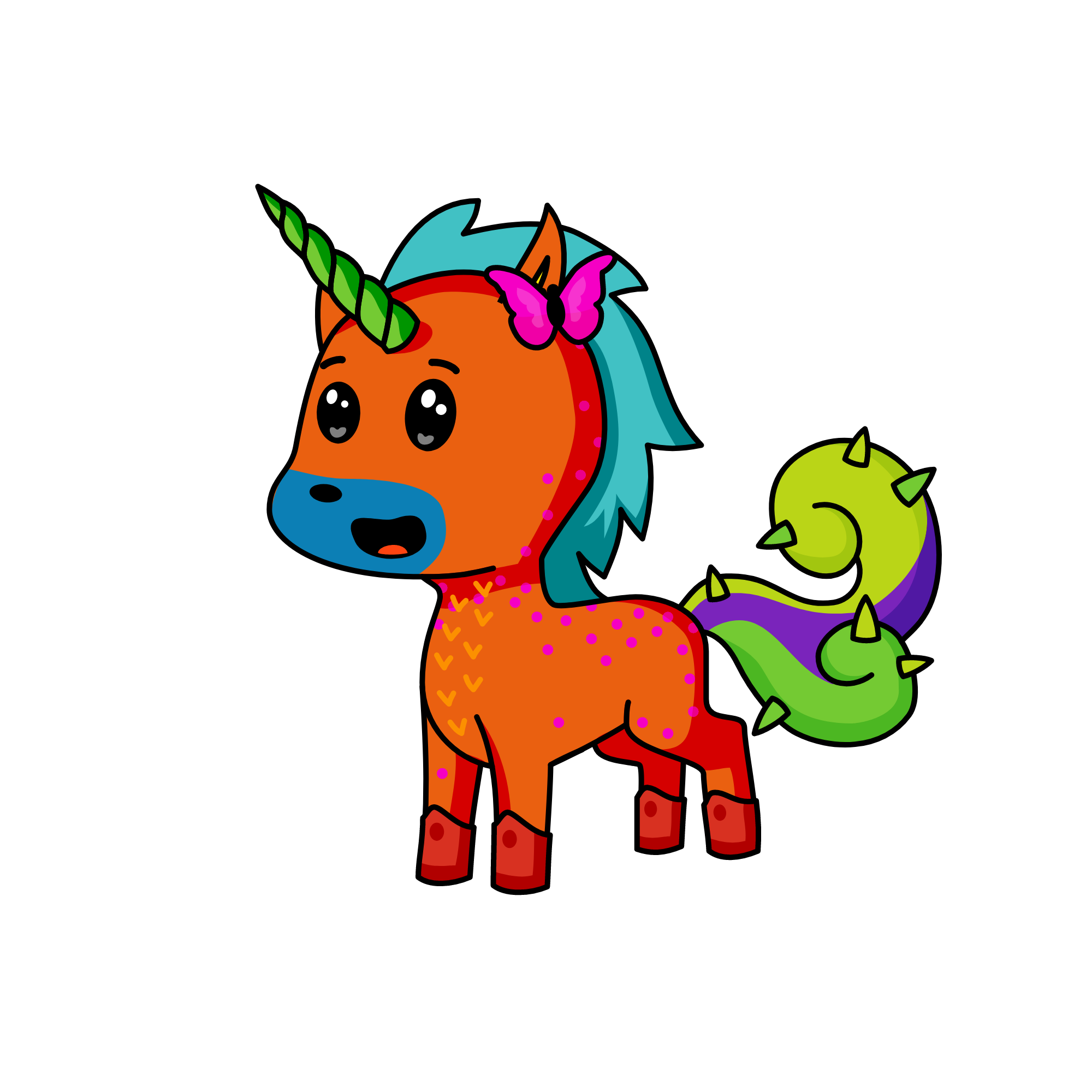 LOlp kd, the unicorn