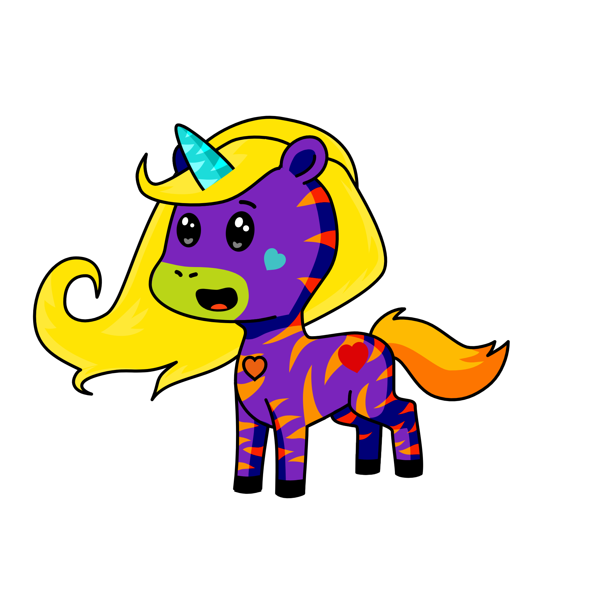 Snigdha, the unicorn