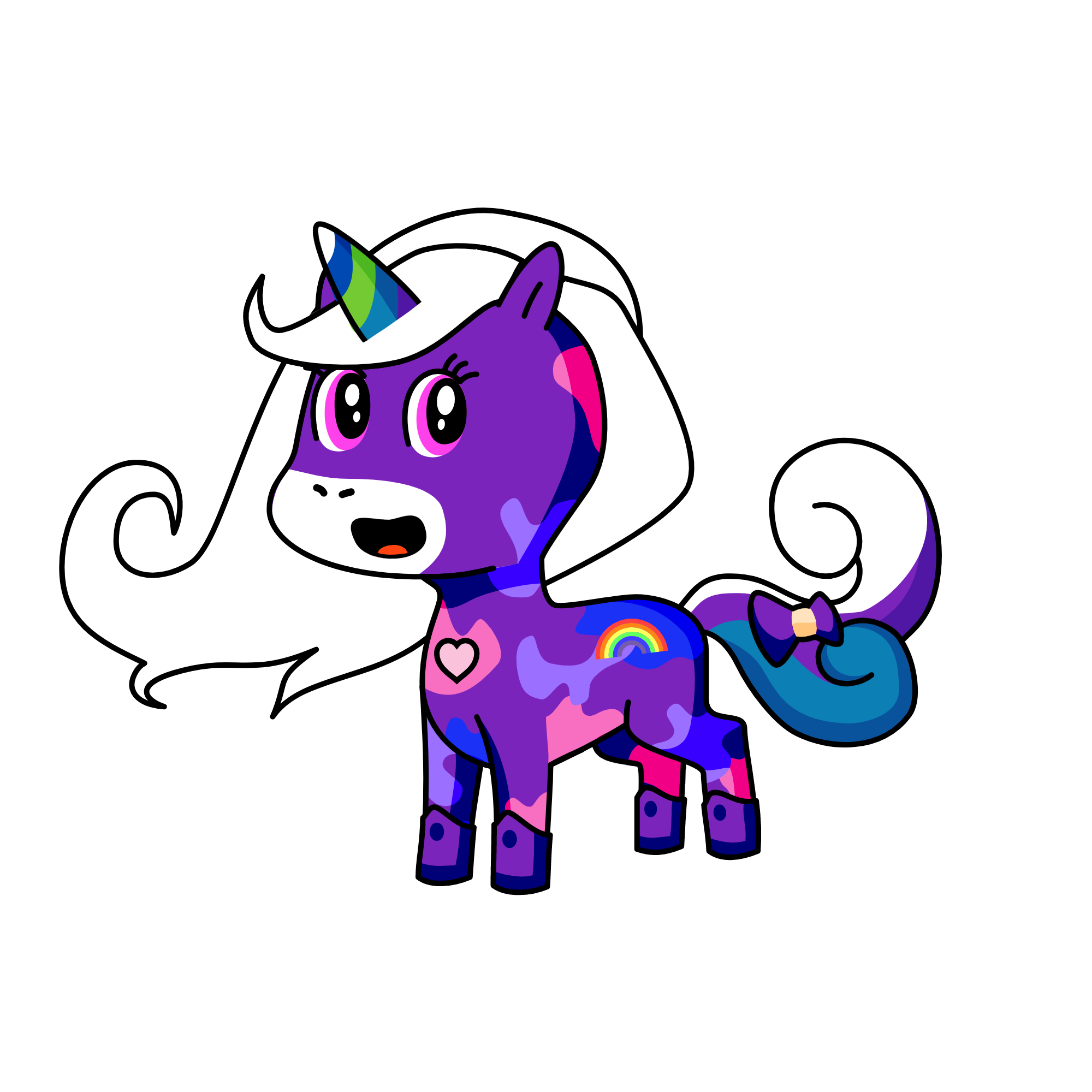 POMY , the unicorn