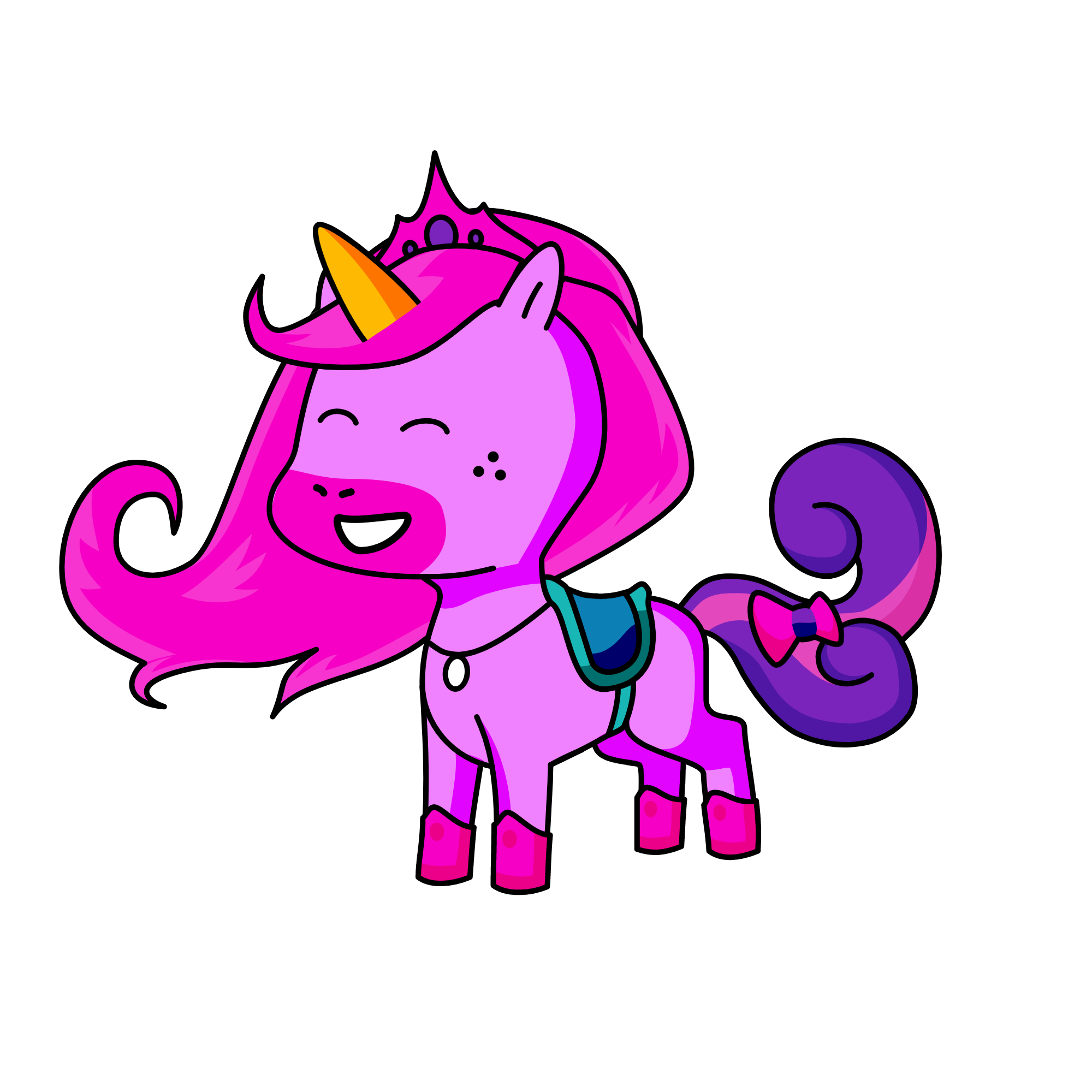 PINKY, the unicorn