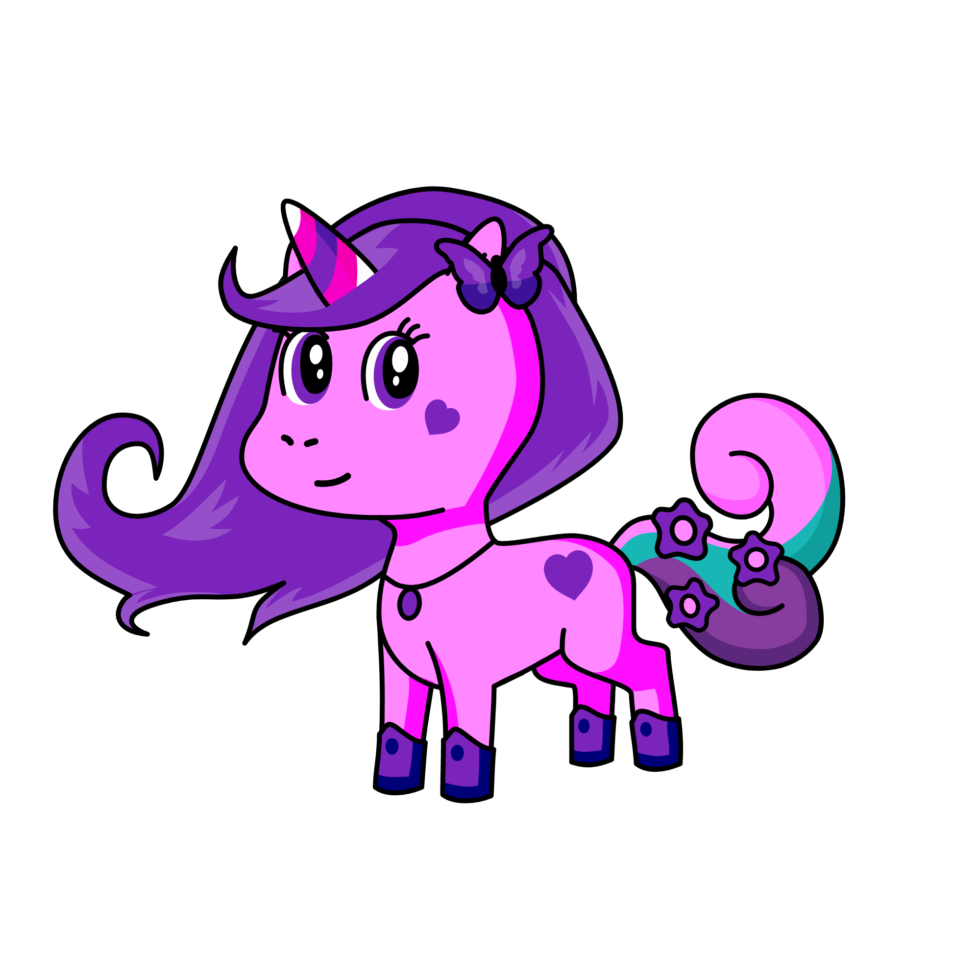 Alice The Unicorn, the unicorn