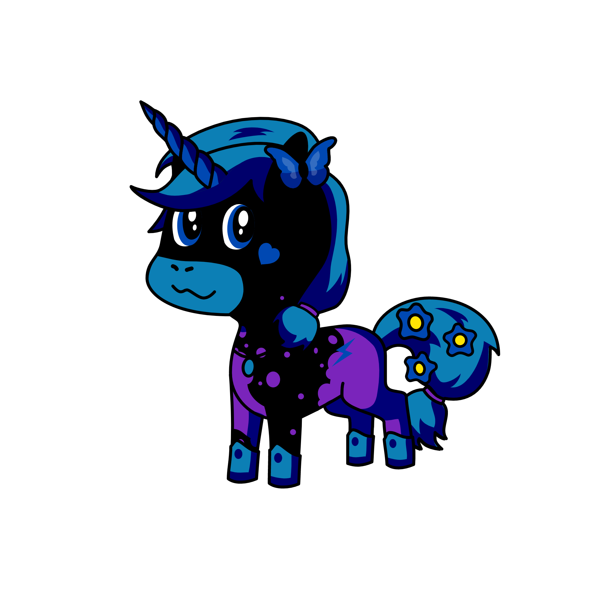 Lunar, the unicorn