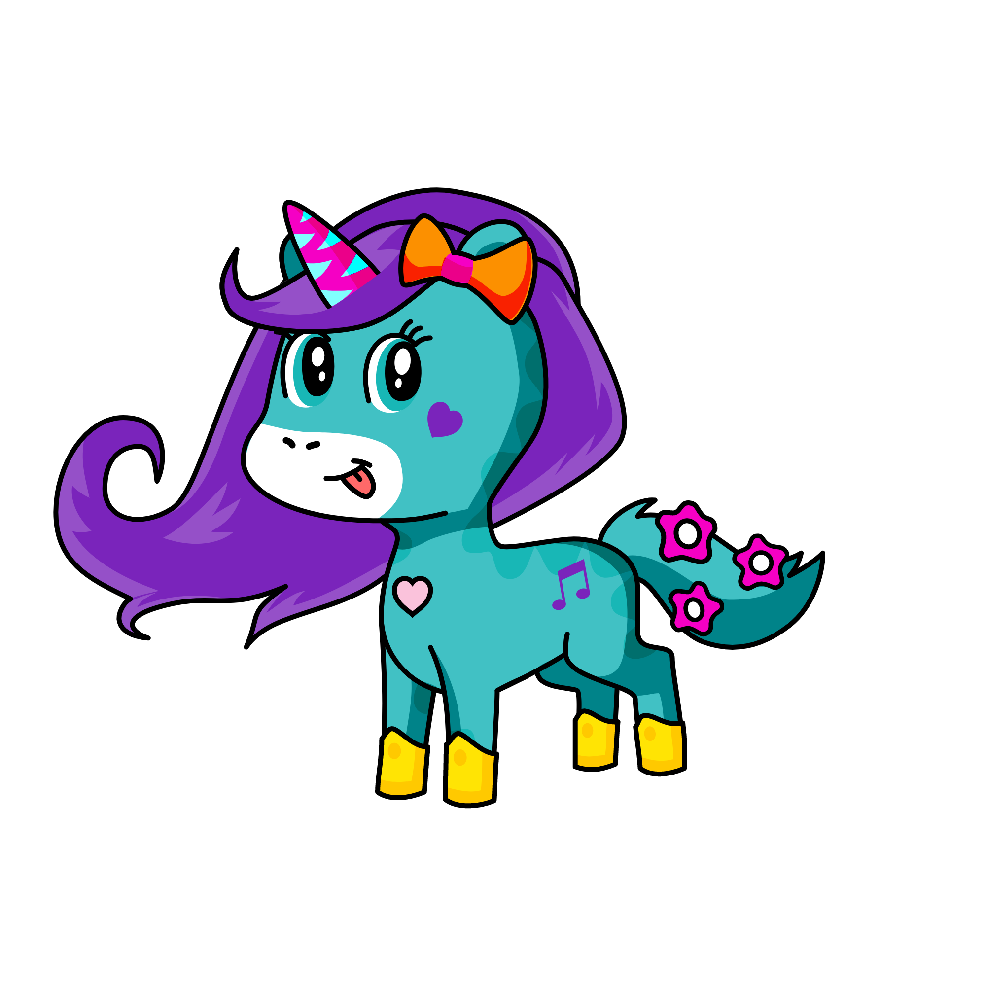 Lunar, the unicorn