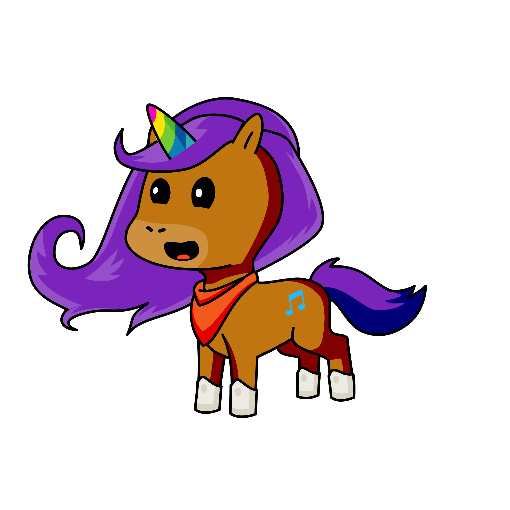 sky, the unicorn