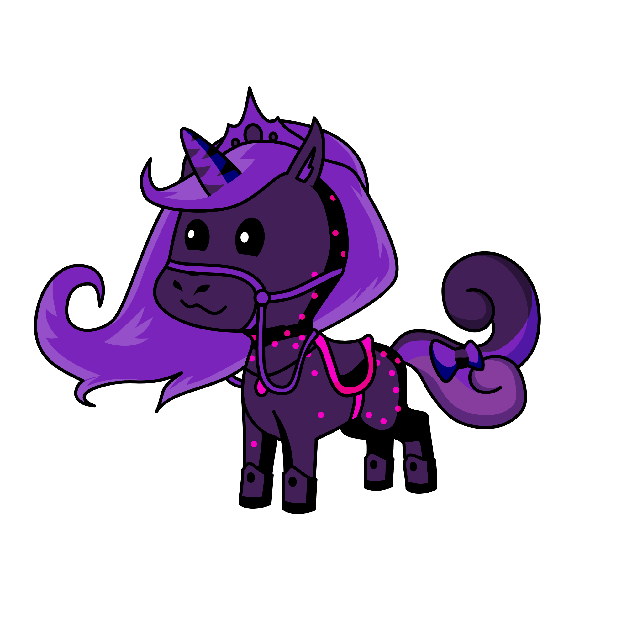 Midnight Spirit, the unicorn