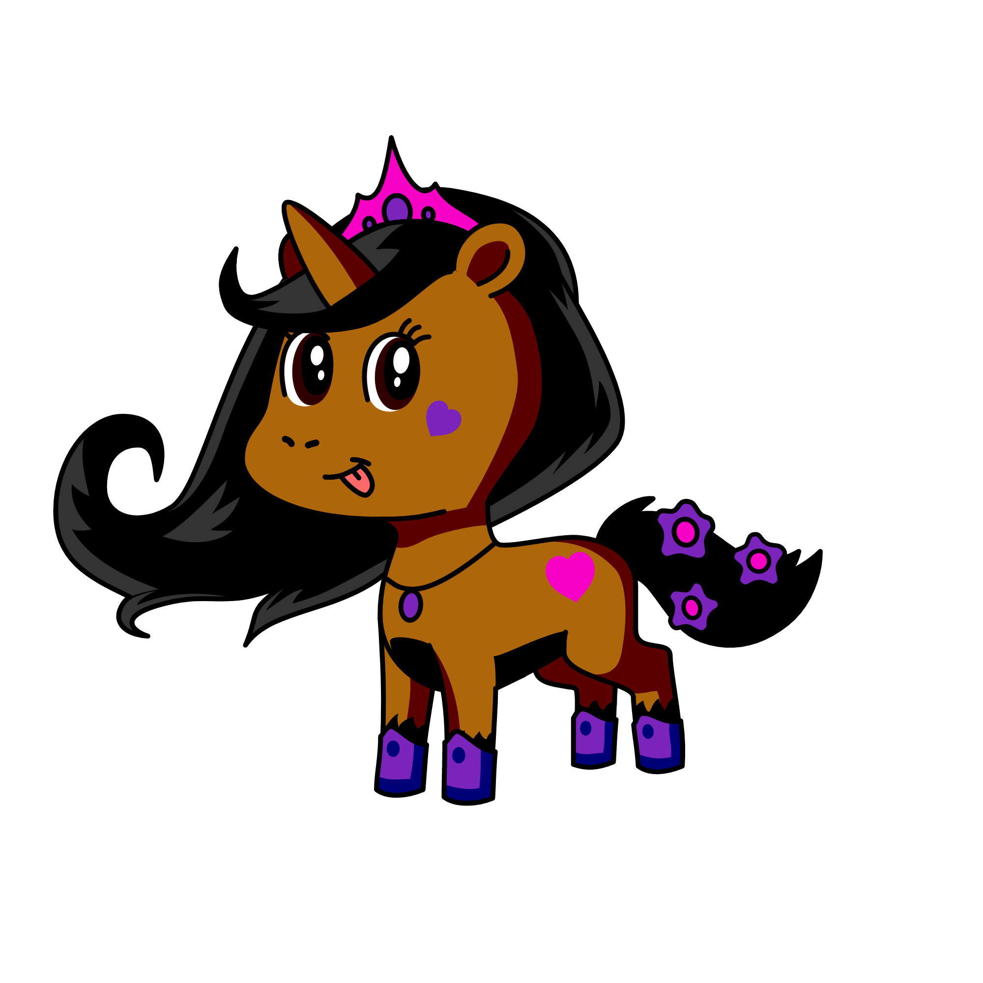 Zab's Birthday!, the unicorn