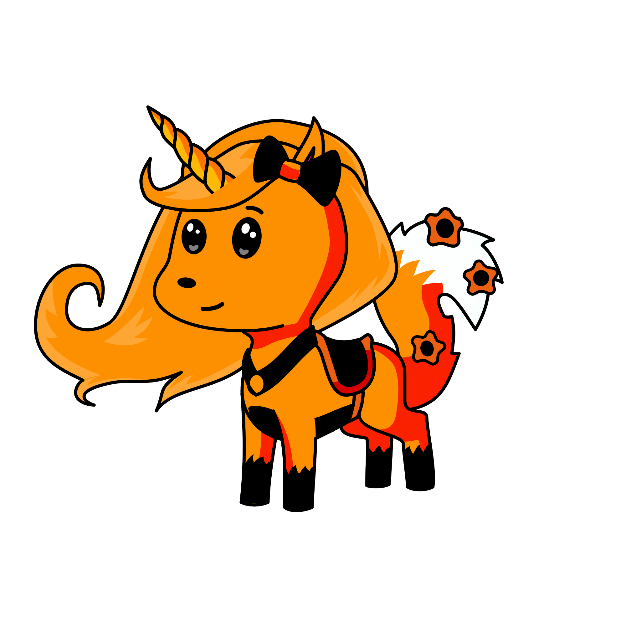 Fox, the unicorn