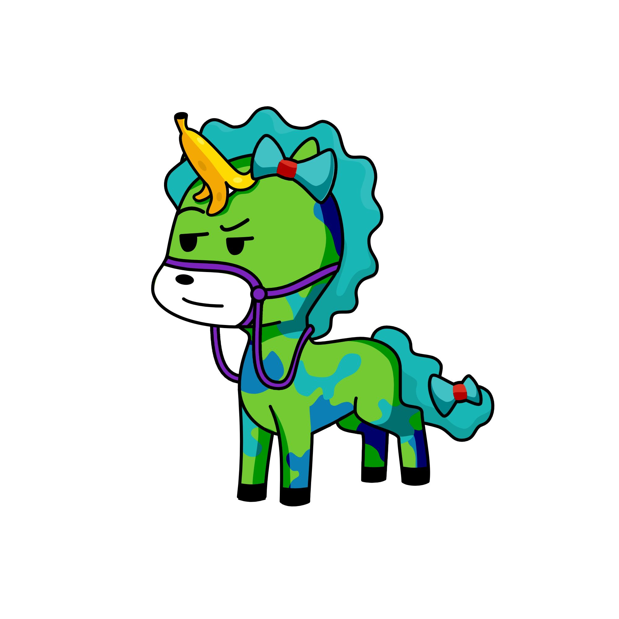 trash, the unicorn