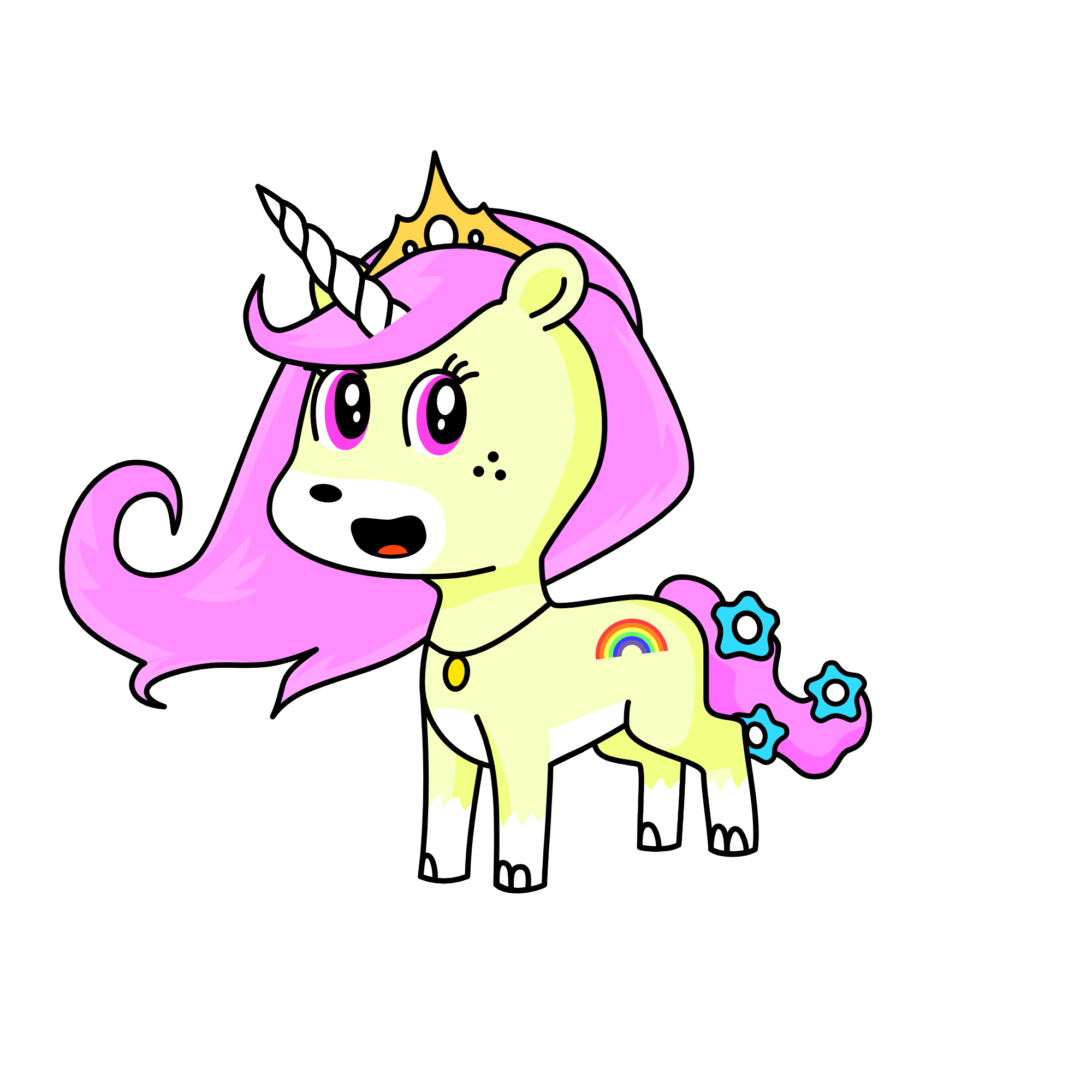 Princess Uni :), the unicorn