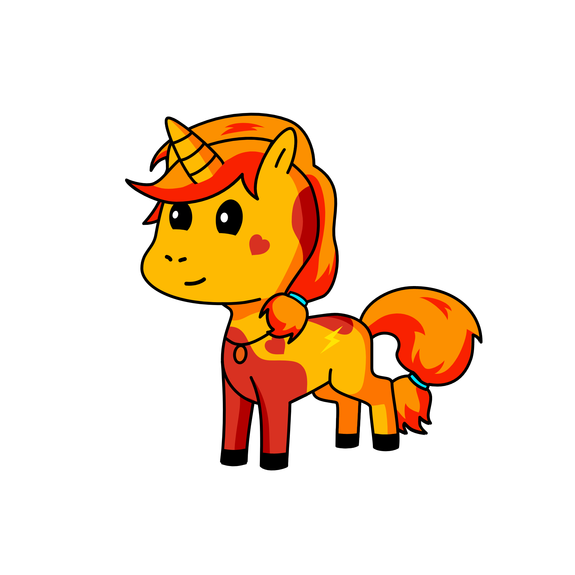 I am orange, and fuck you kid!, the unicorn