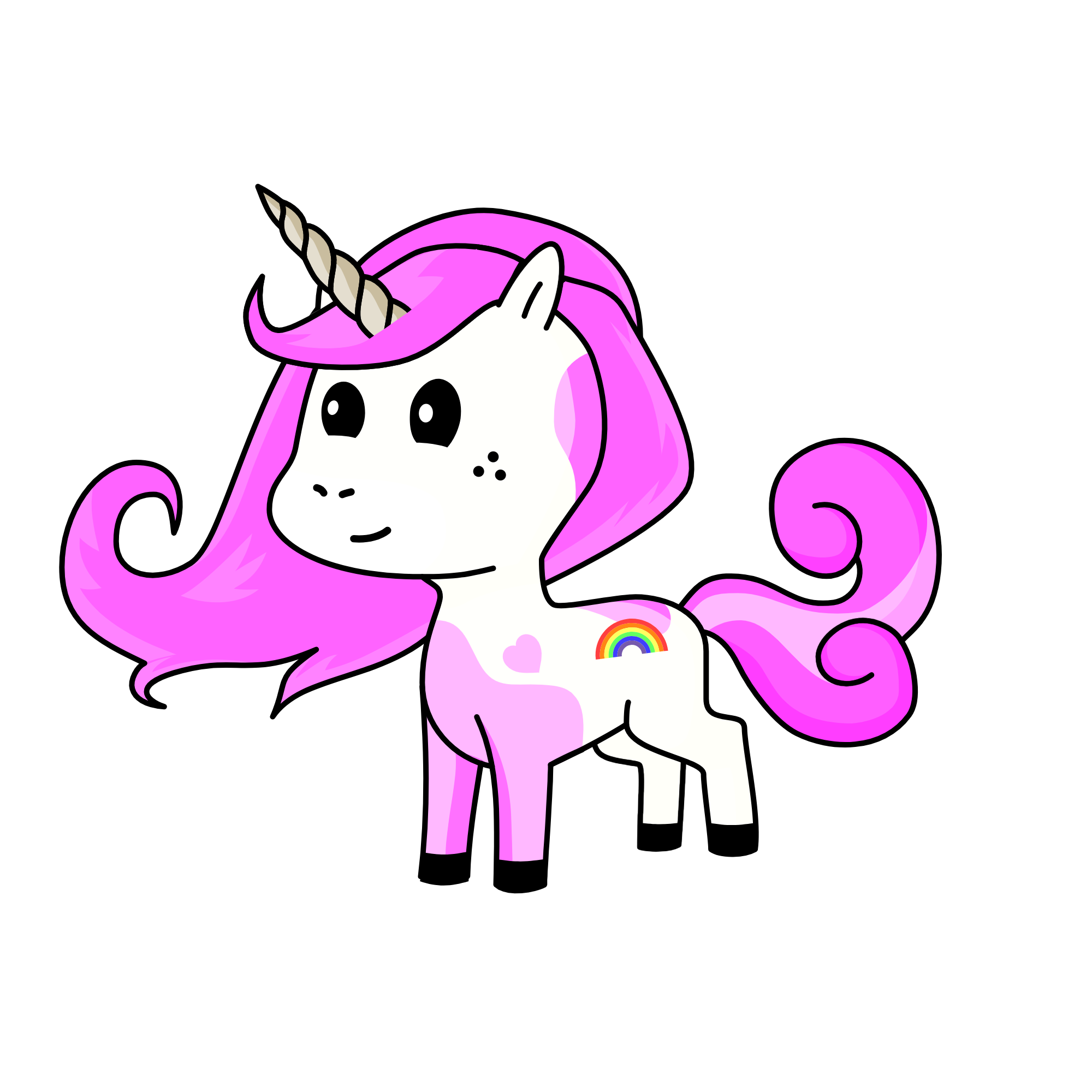 Amber, the unicorn