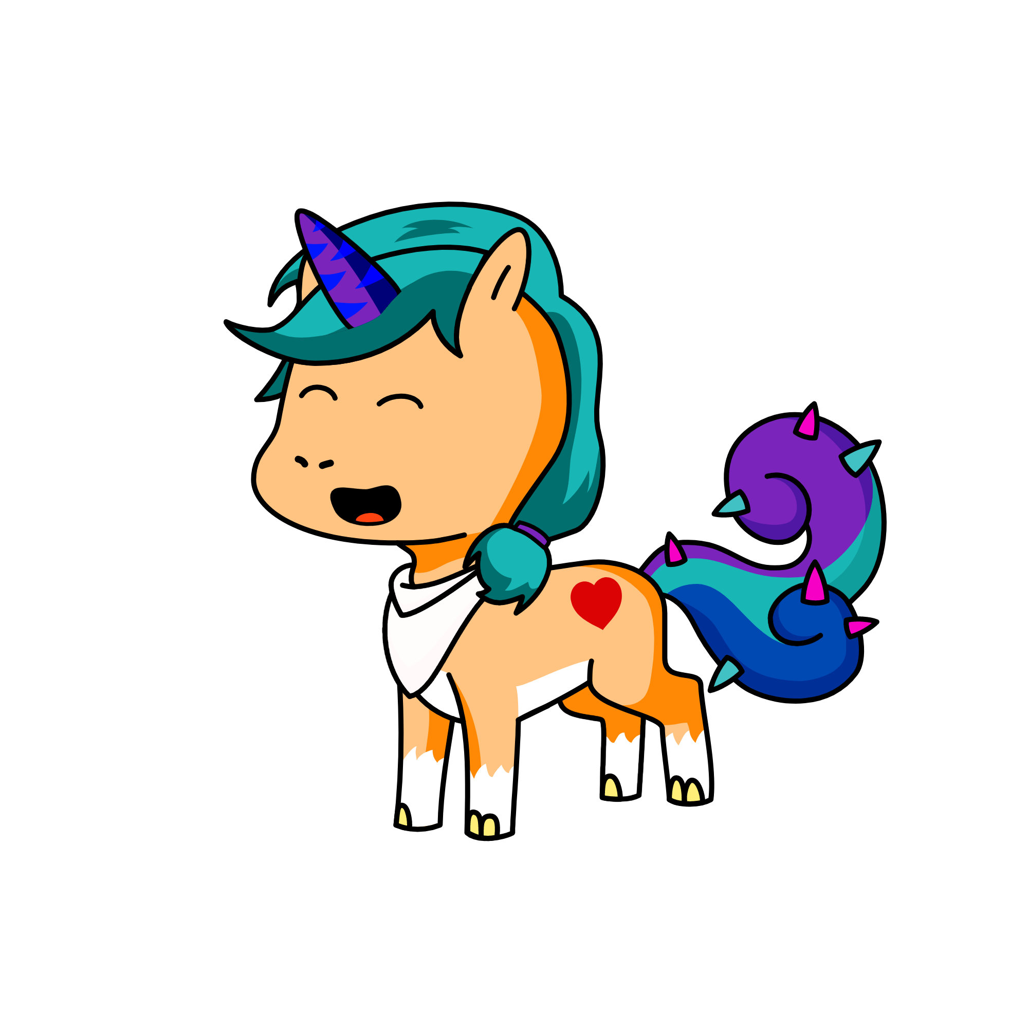 Lilly, the unicorn