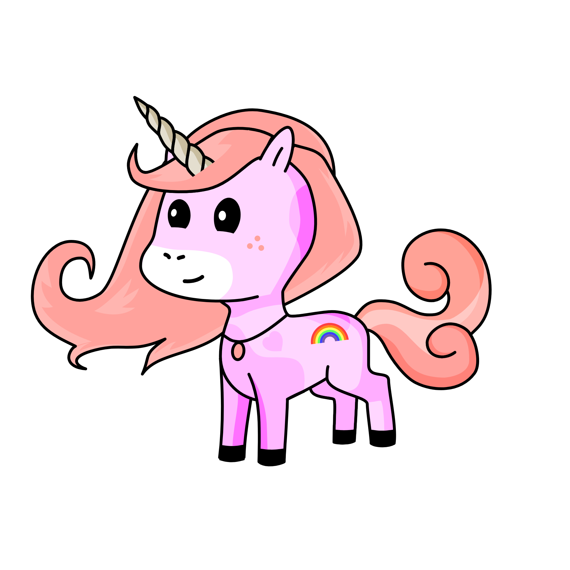 Amber, the unicorn