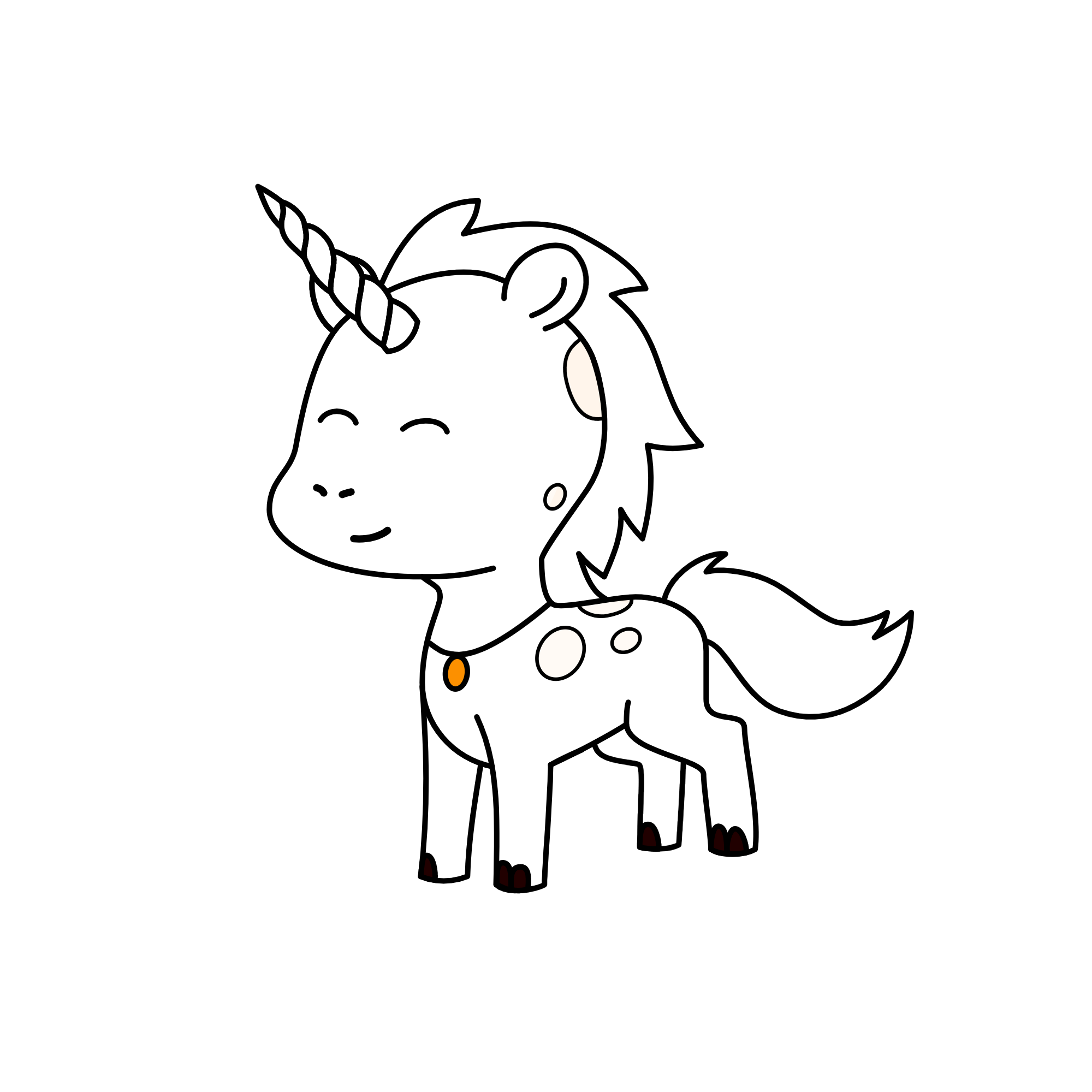 The Spotted Nimbus Unicorn, the unicorn