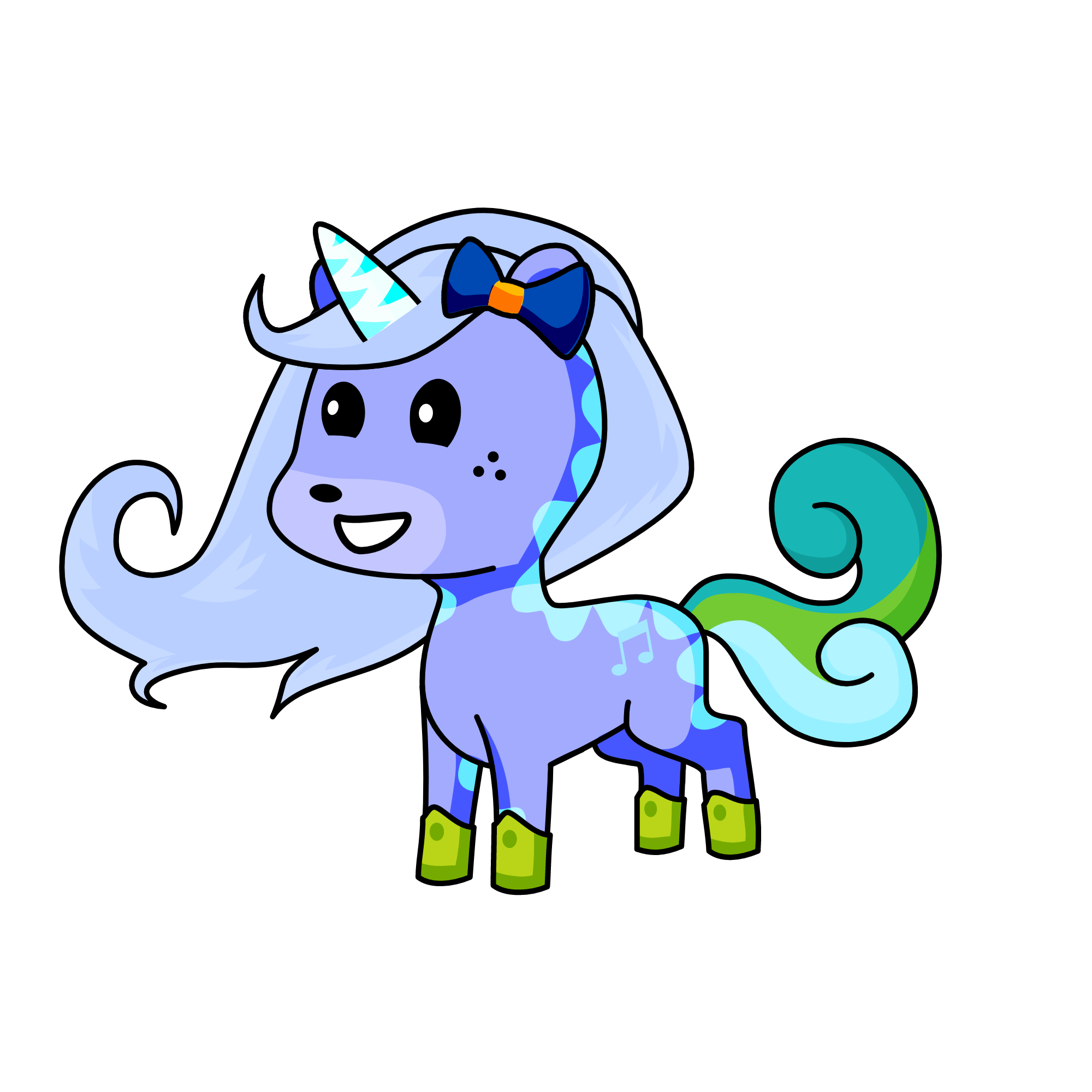 Luna, the unicorn