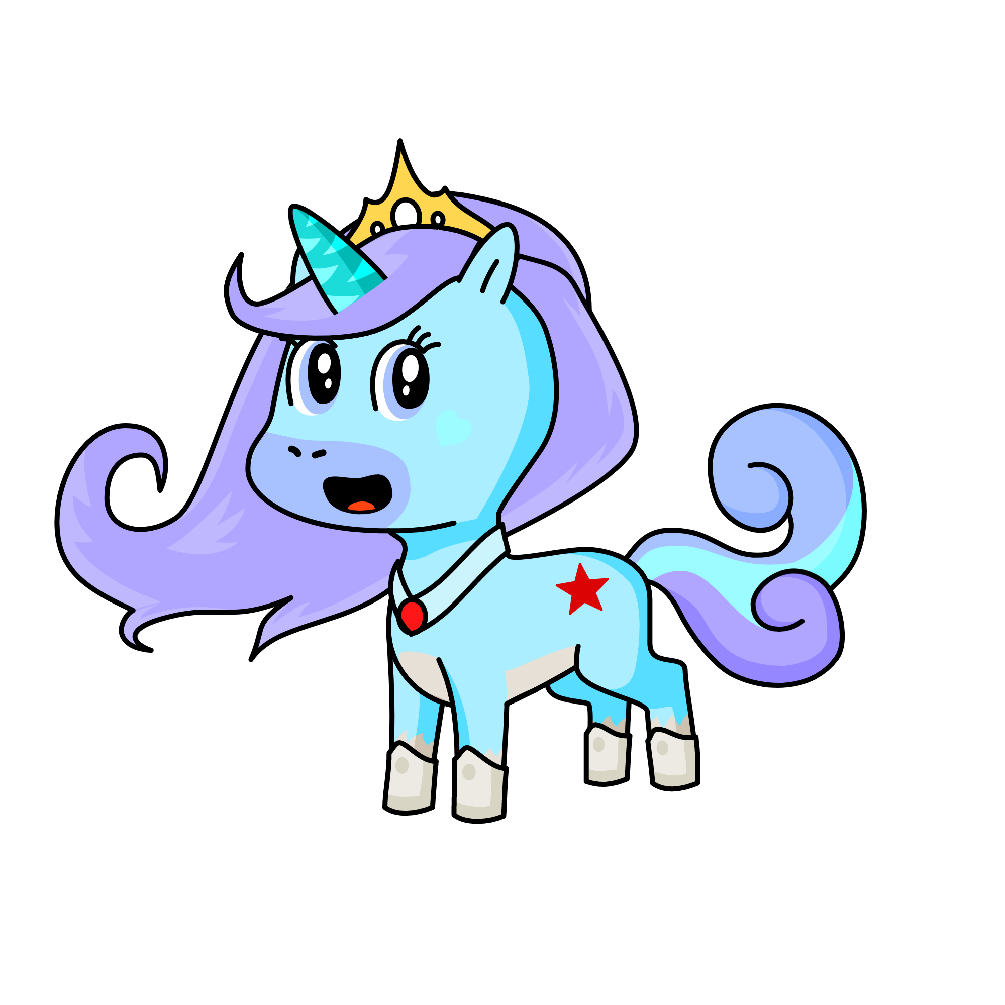 luna, the unicorn