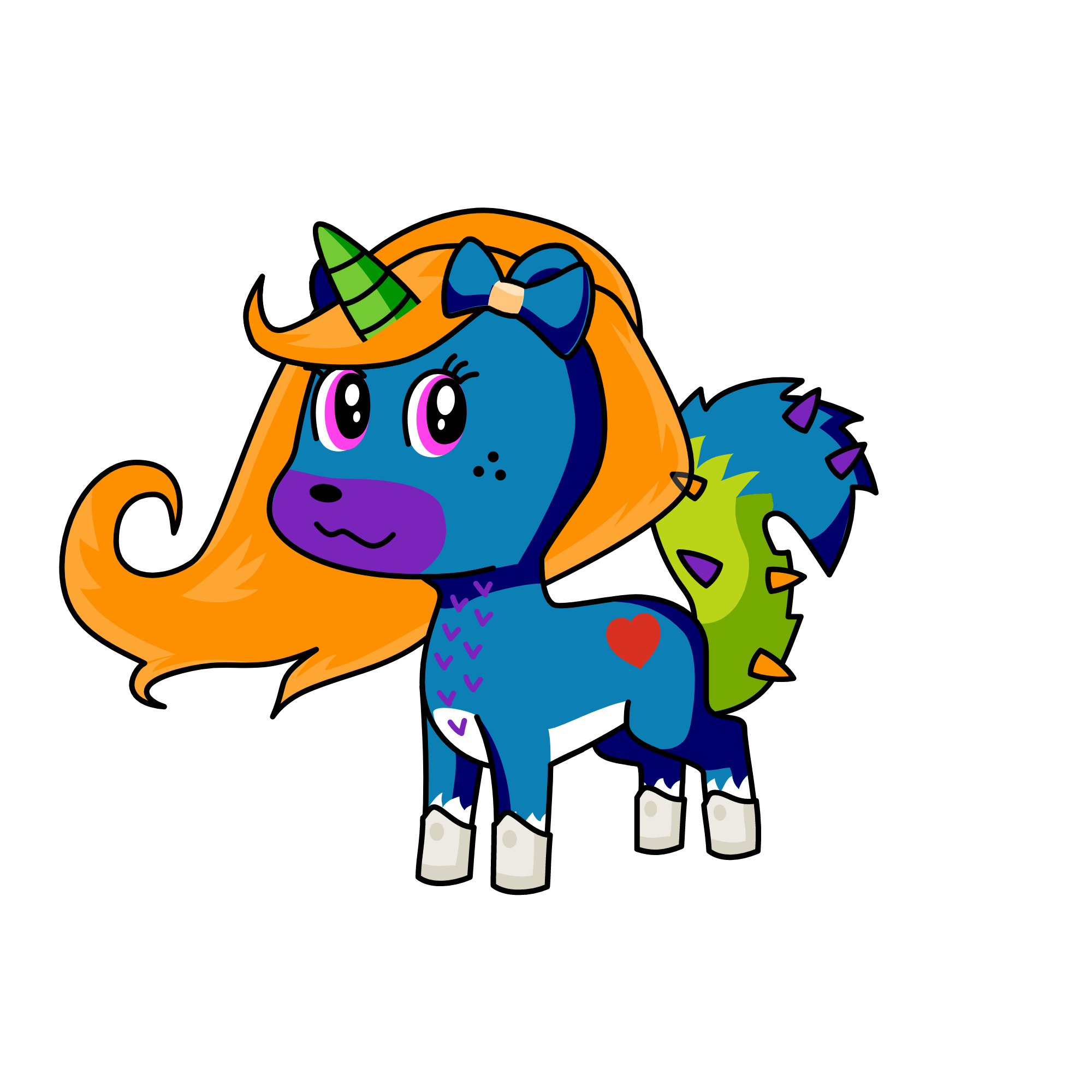 Lila, the unicorn