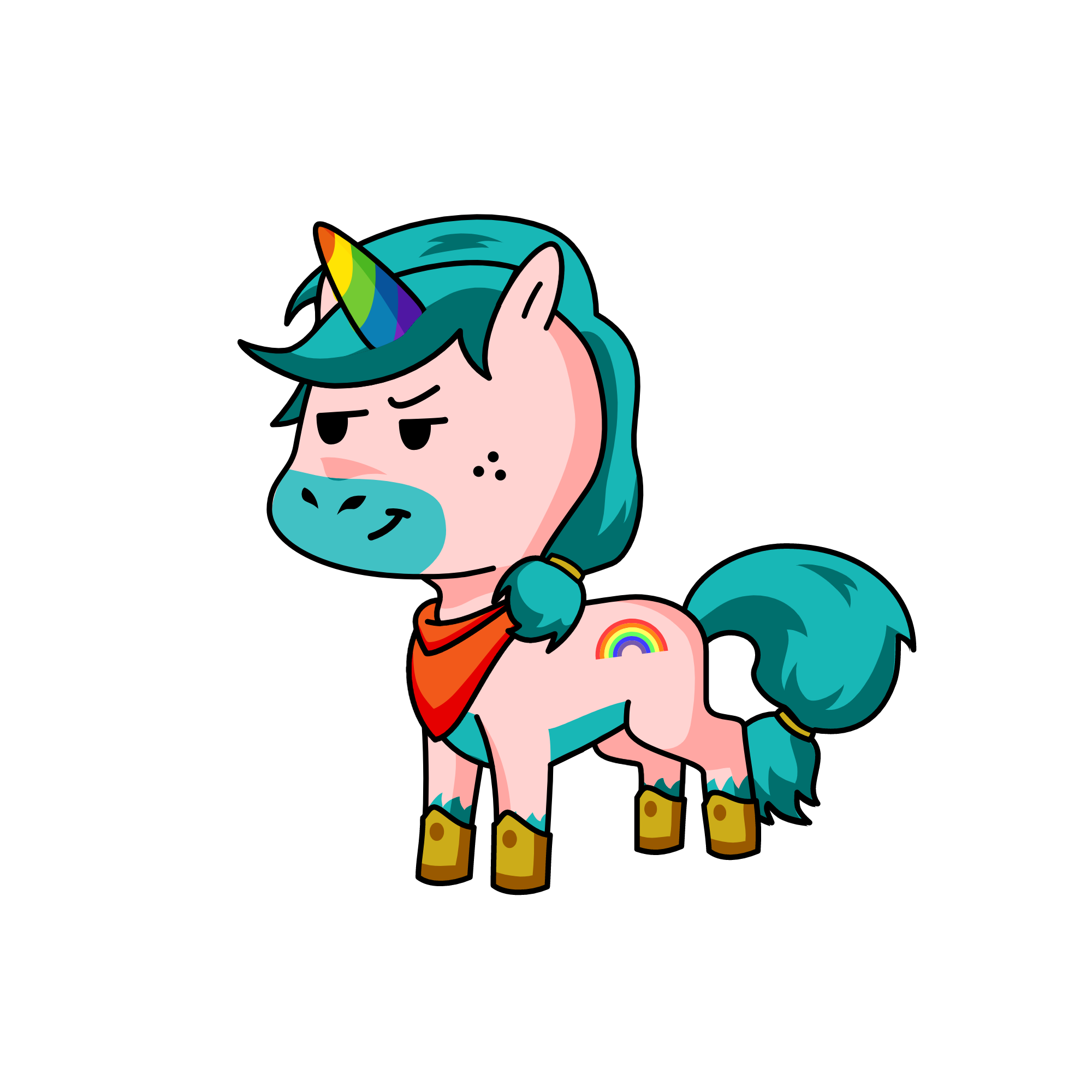 Frankie, the unicorn