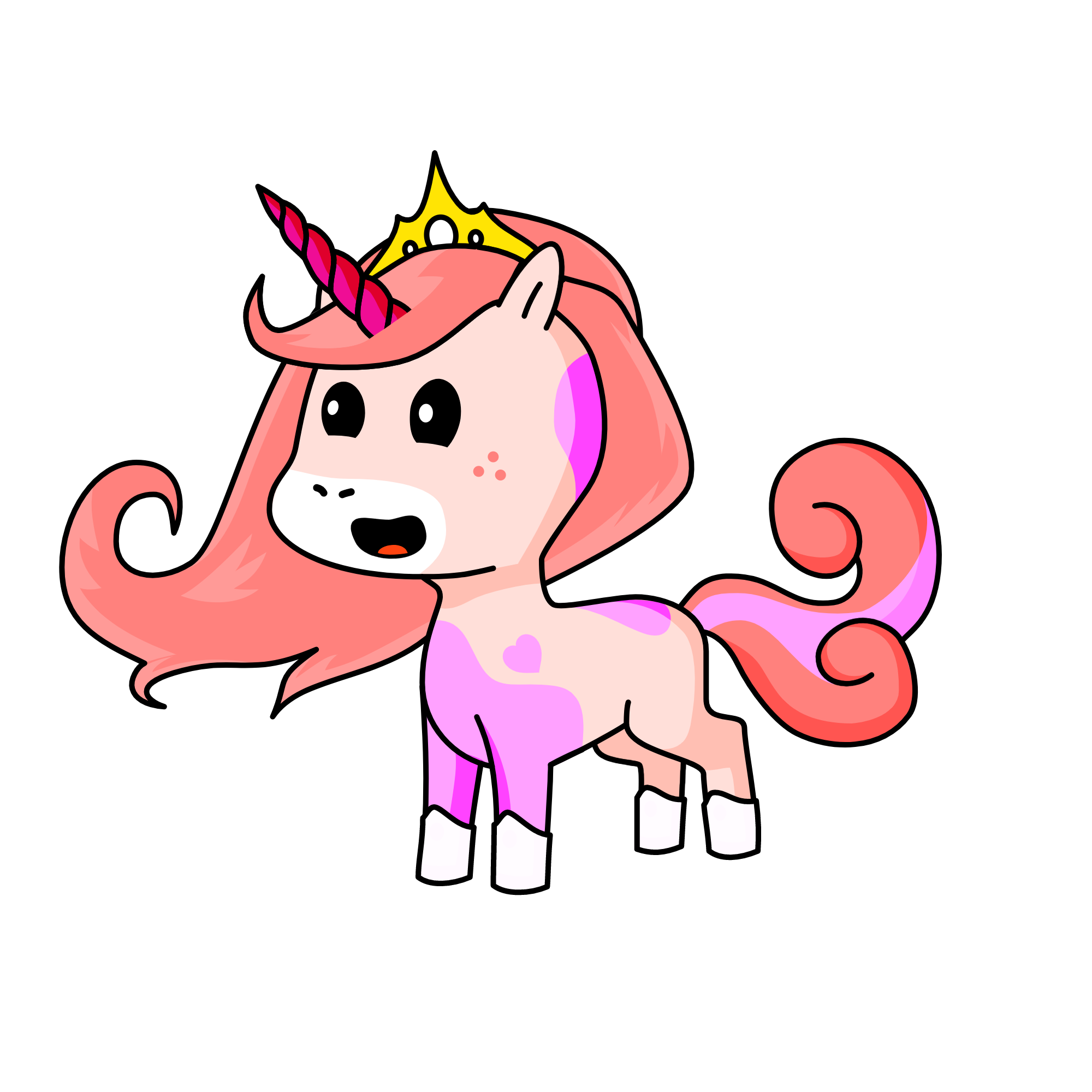 Amber, the unicorn