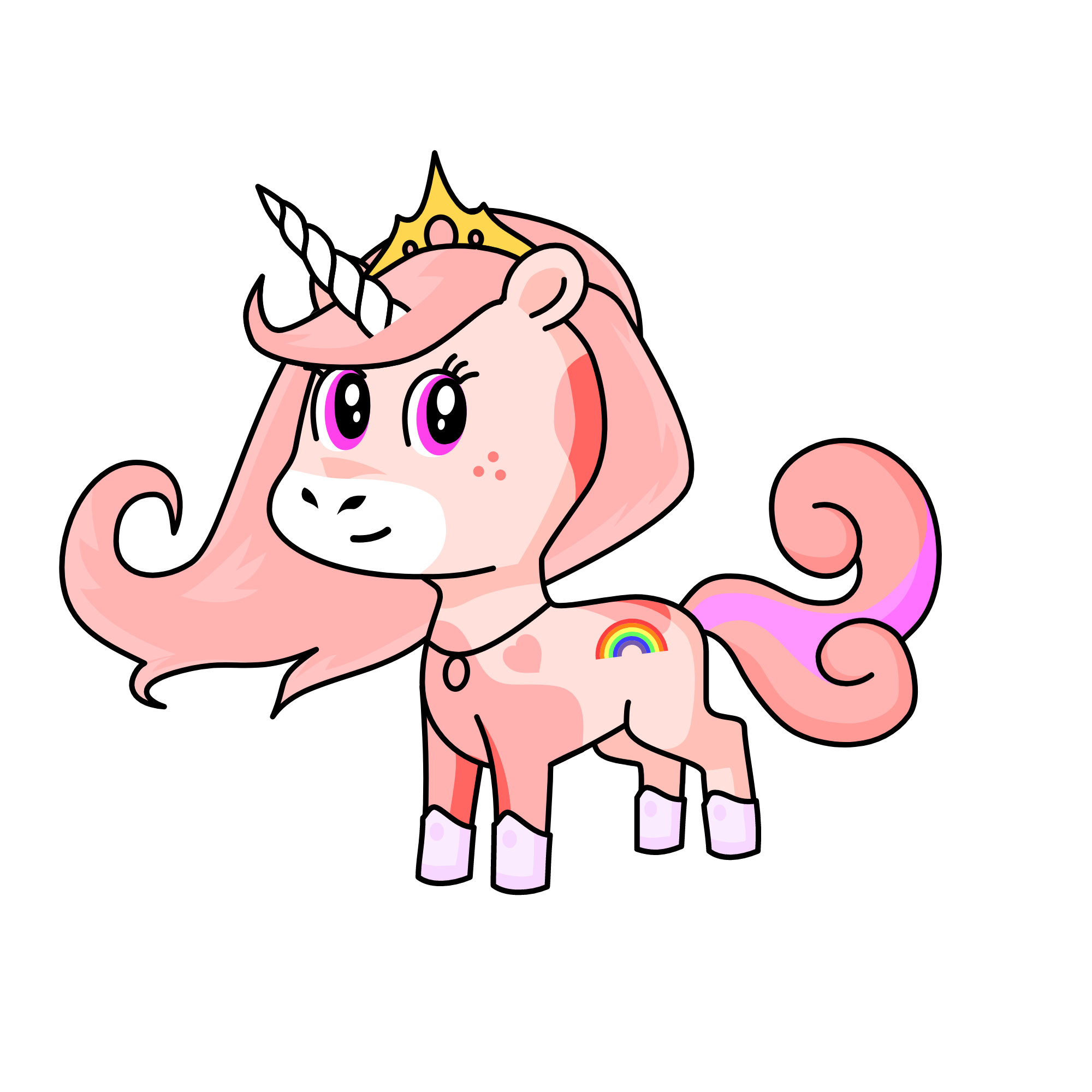 Amber, the unicorn