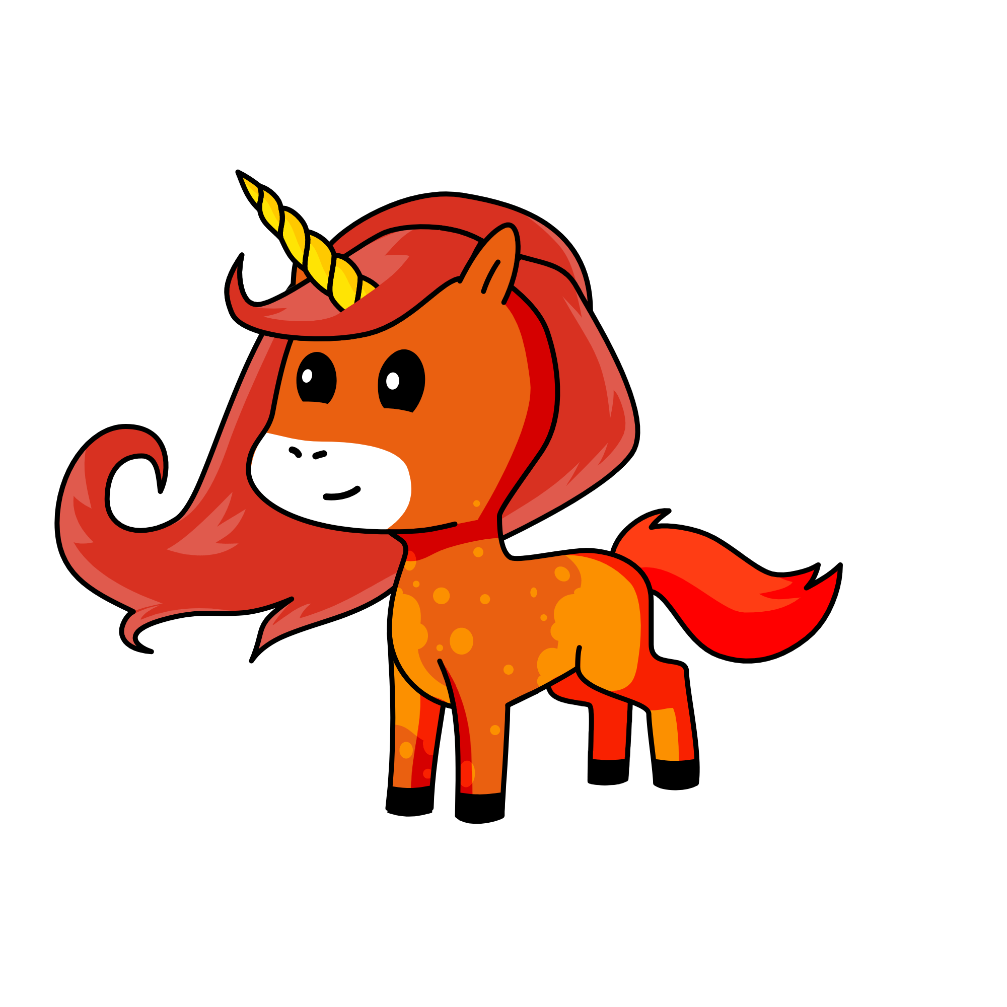 fire, the unicorn