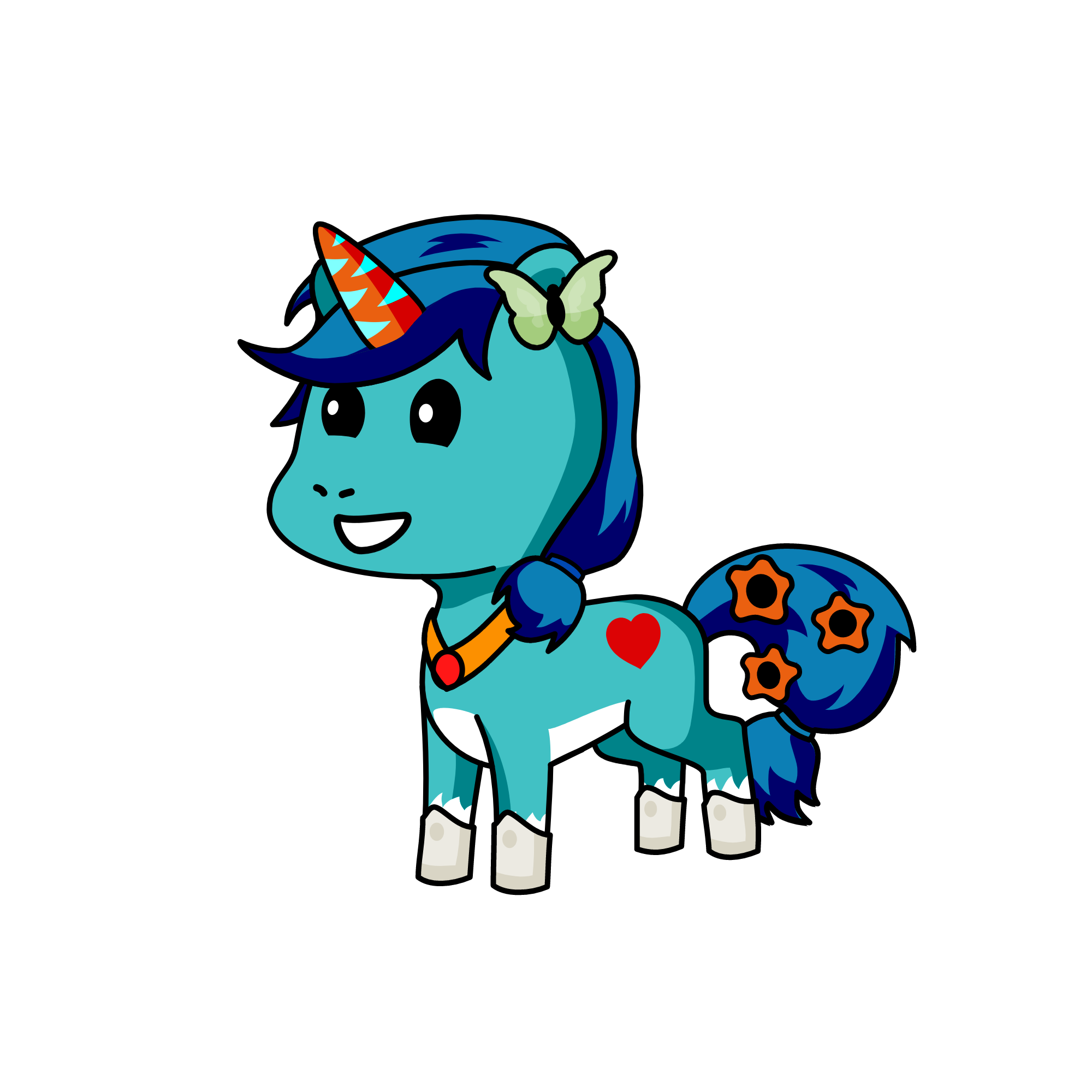 Marinette, the unicorn