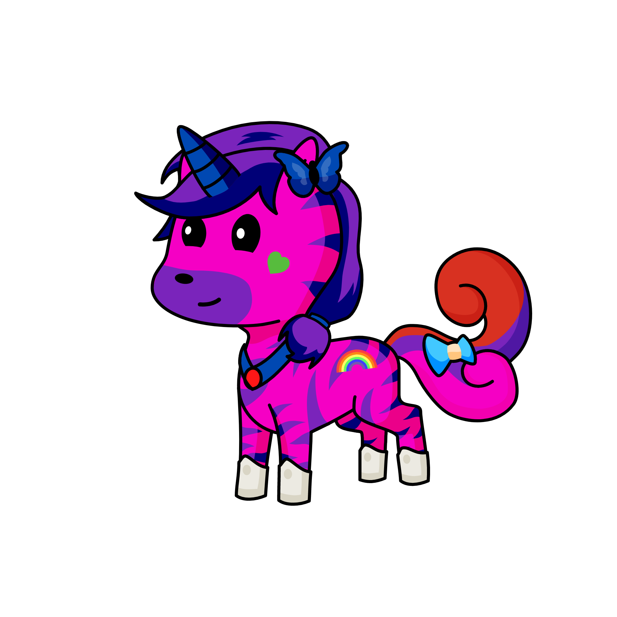 kitty, the unicorn
