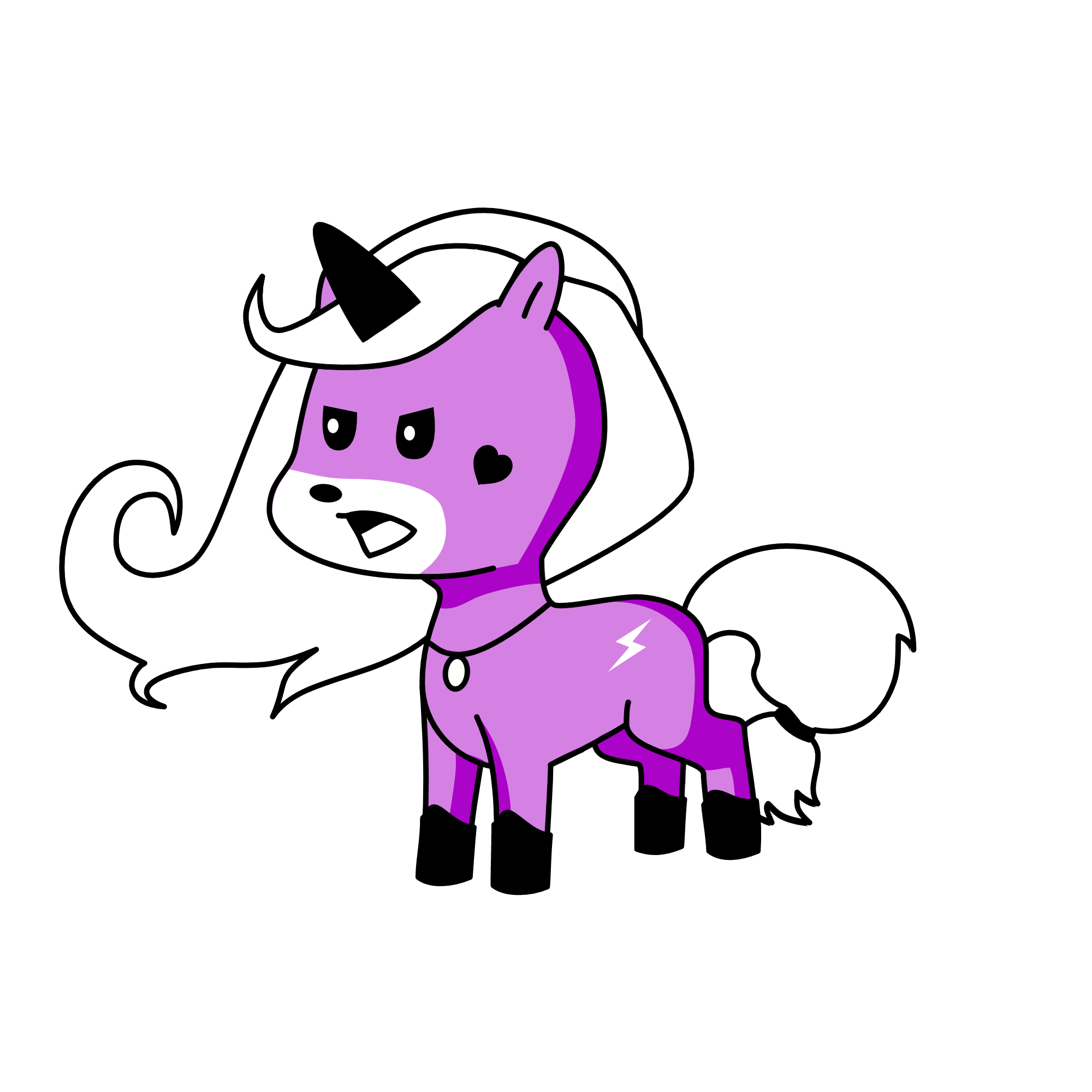 EMO FRAN :(, the unicorn
