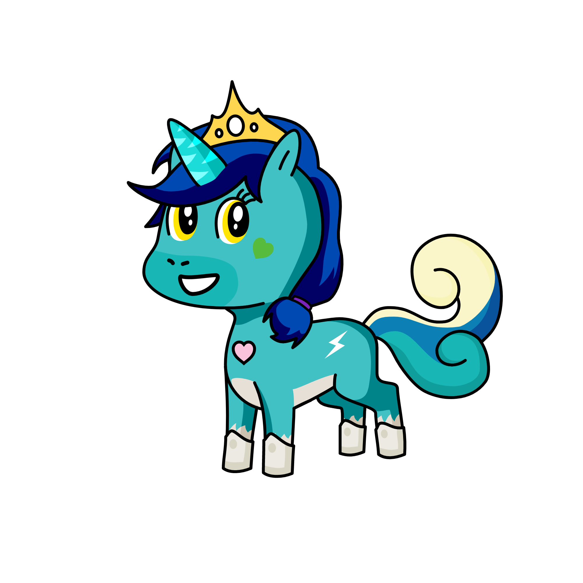 winter, the unicorn