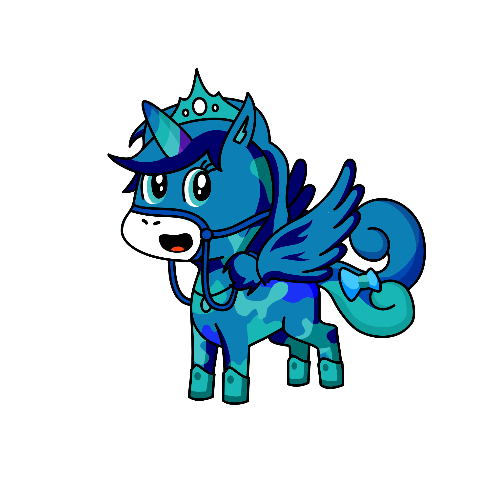 Ice, the unicorn