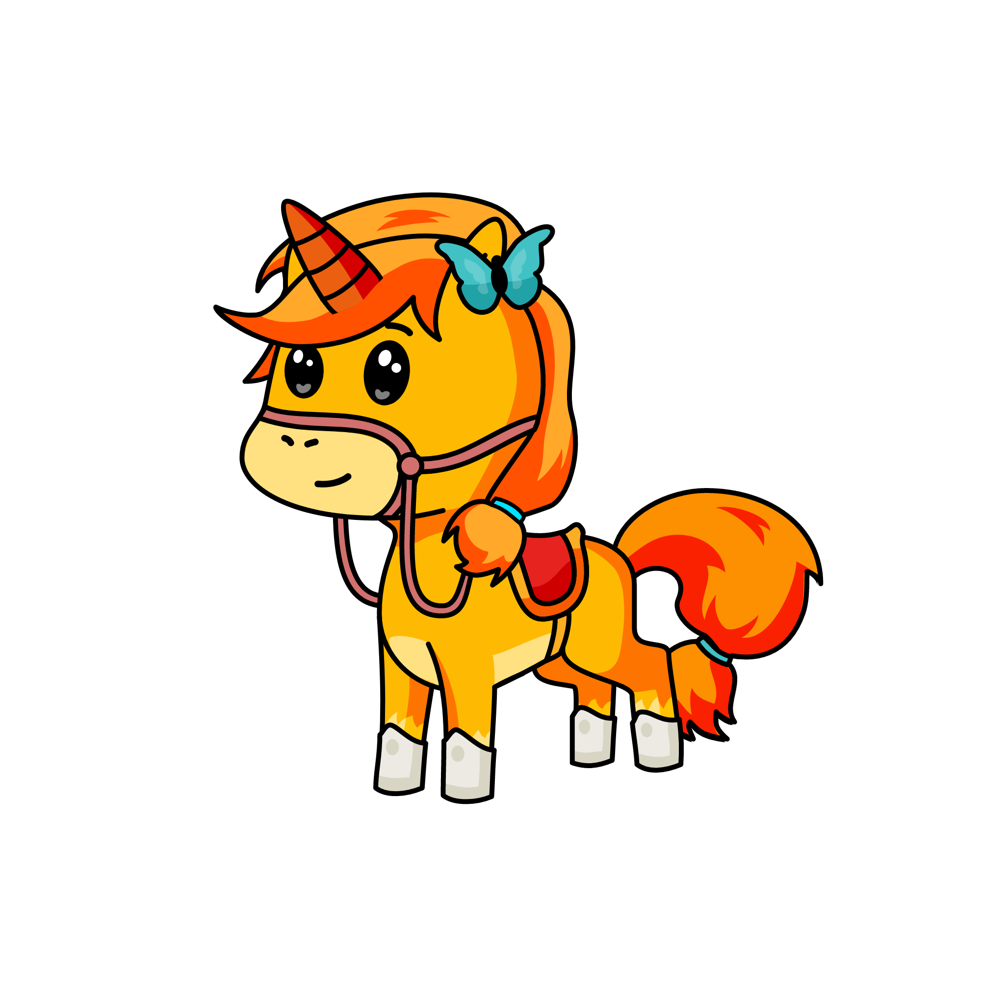 ORANGE, the unicorn
