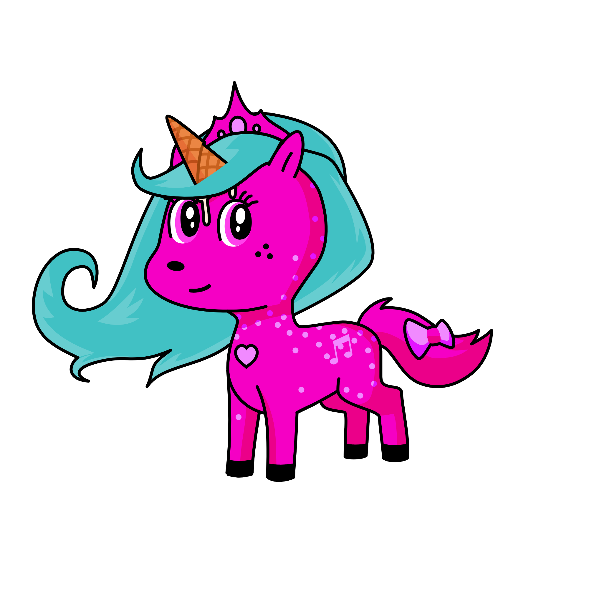 Ice cream , the unicorn