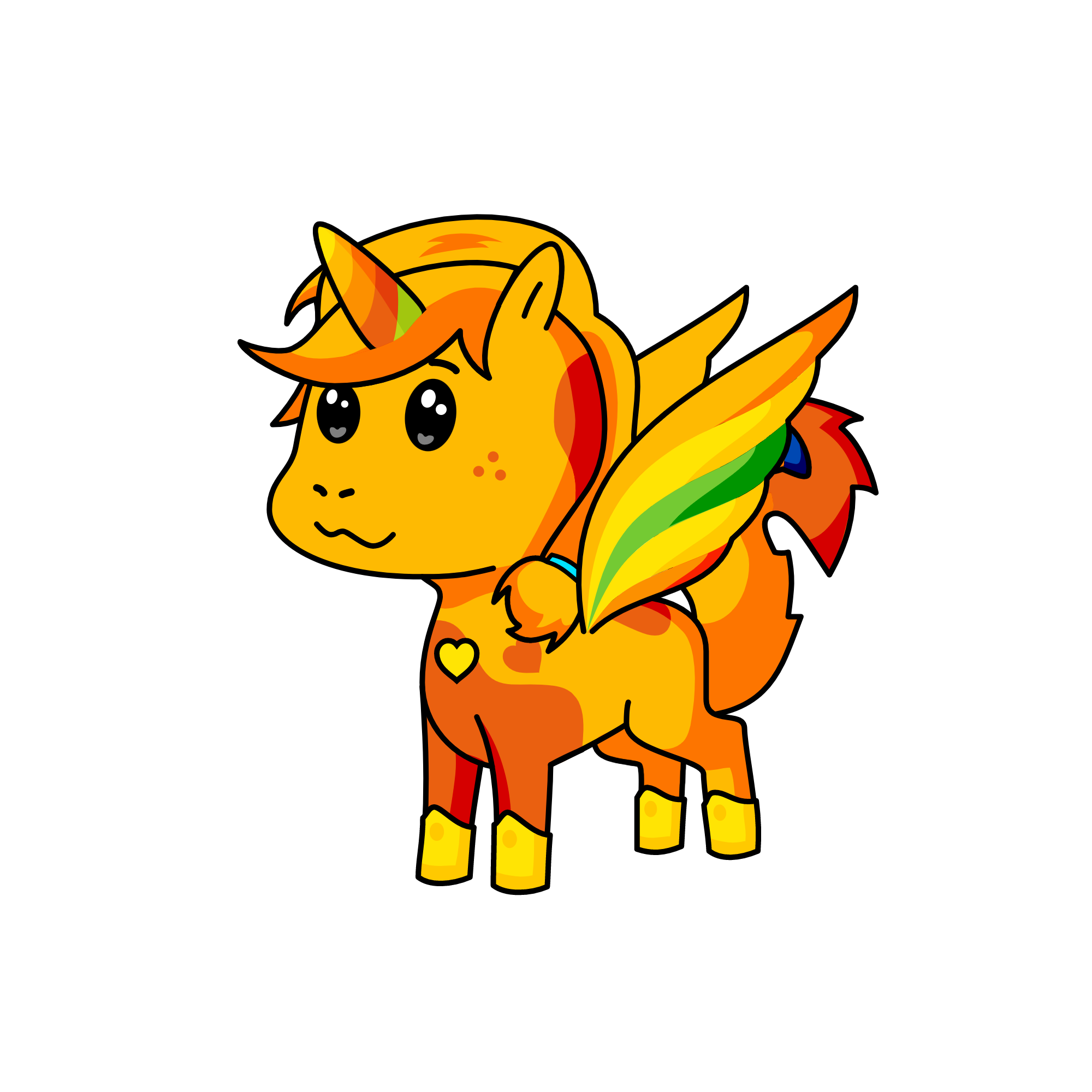 mango, the unicorn